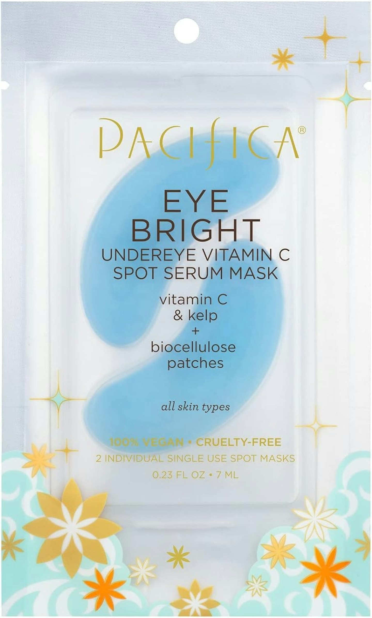PACIFICA Eye Bright Undereye Vitamin C Spot Serum Mask