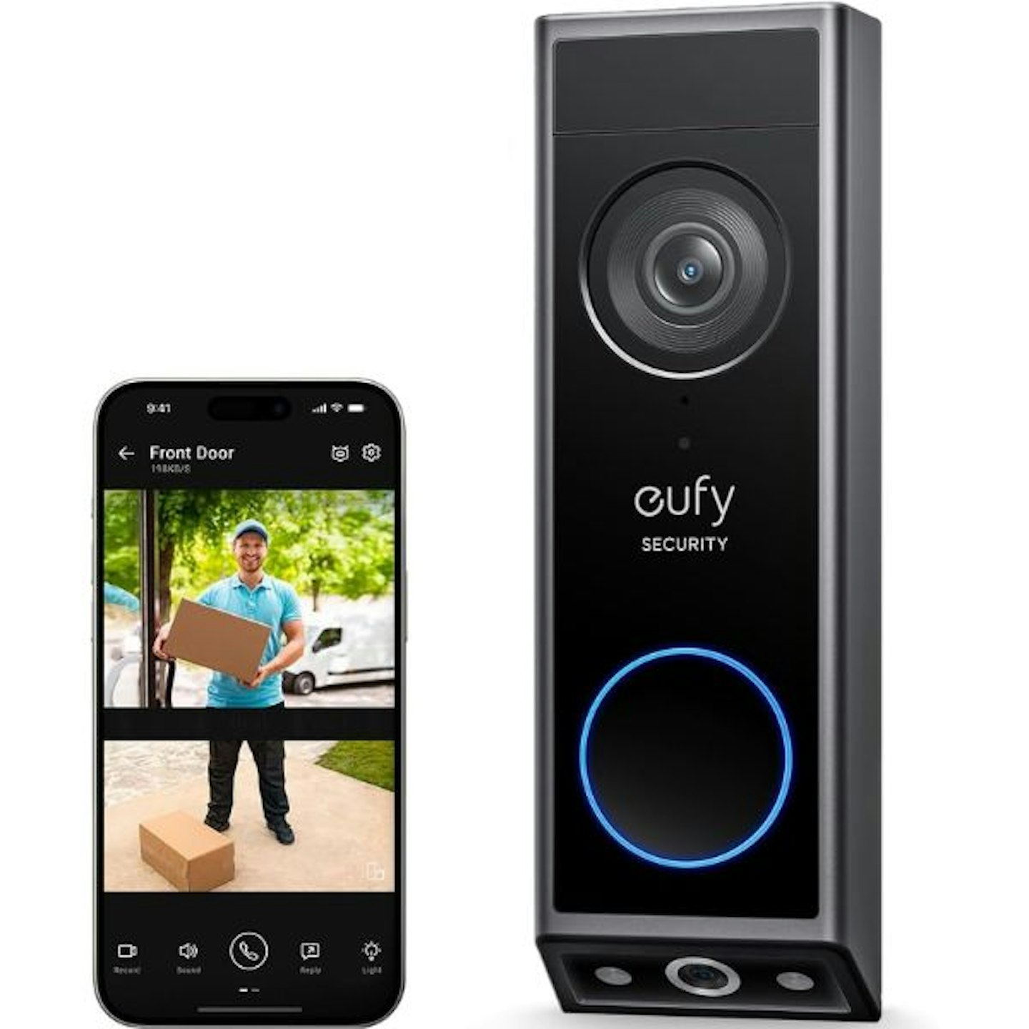 eufy Security Video Doorbell E340 Dual Cameras