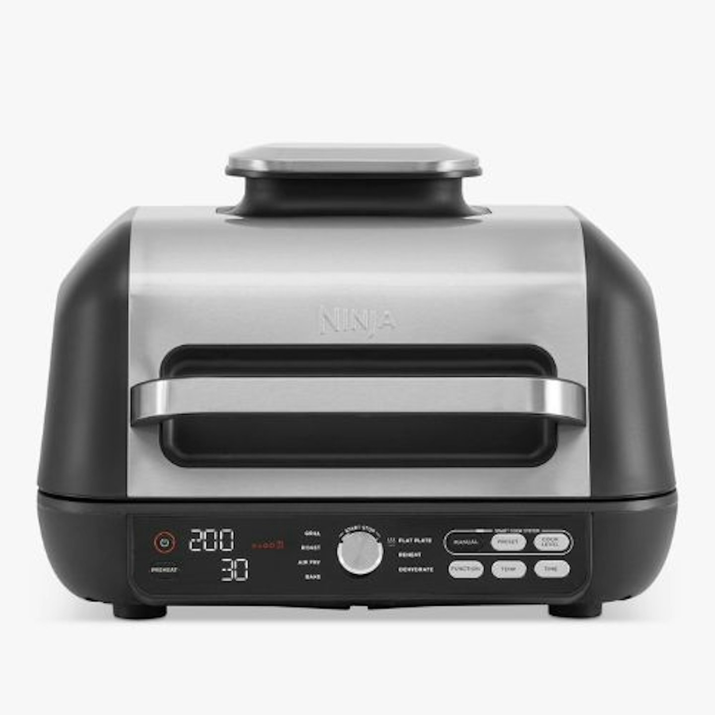 Ninja AG651UK Foodi MAX PRO Health Grill, Flat Plate & Air Fryer