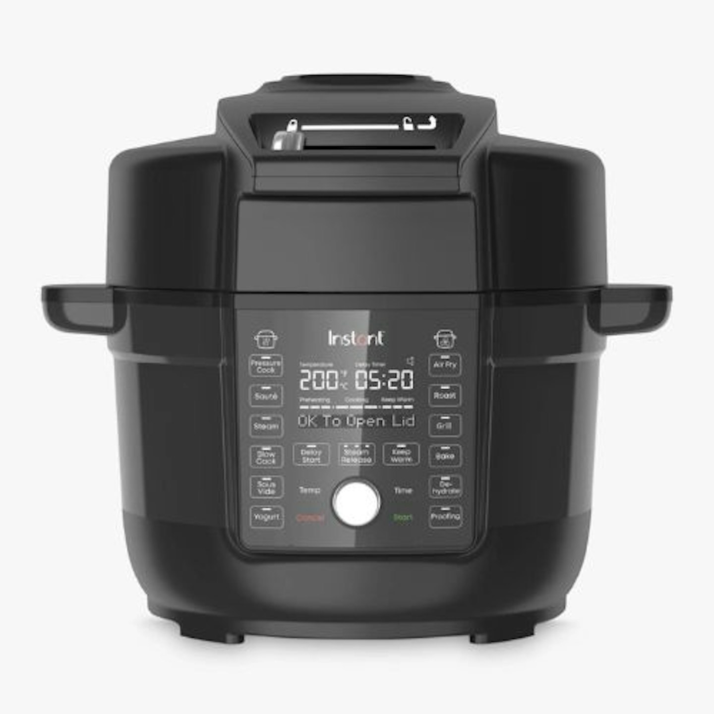 Instant Duo Crisp with Ultimate Lid 13-in-1 Multi-Cooker & Air Fryer, 6.2L, Black