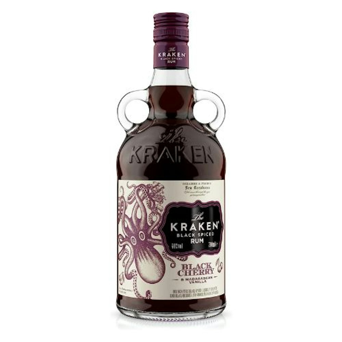 Kraken Black Cherry and Madagascan Vanilla Black Spiced Rum 70cl