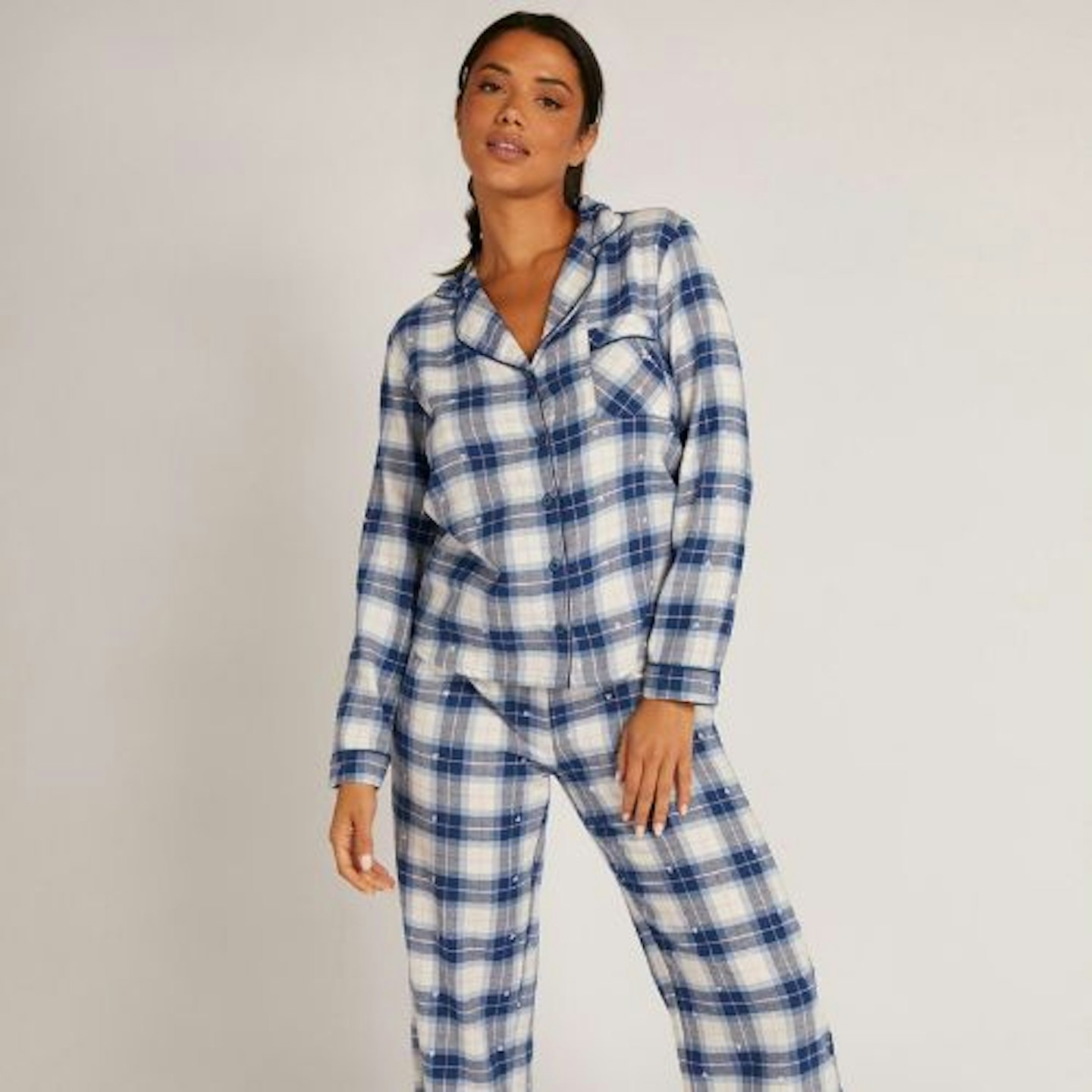 Boux Avenue Christmas Print PJ In A Bag