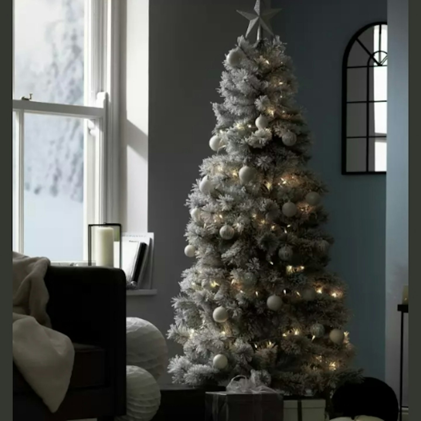 Habitat 6ft Cashmere Christmas Tree - Grey