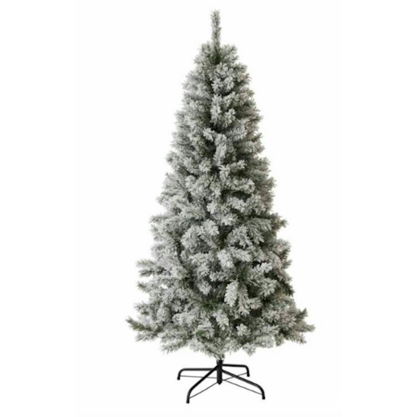 Wilko Flocked Fir Christmas Tree 7ft