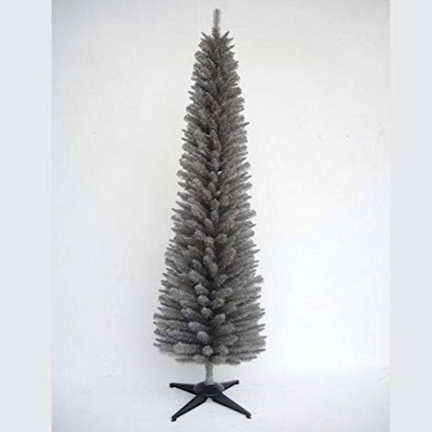 E-Stores Direct Grey Pine Pencil Slim Artificial Christmas Tree