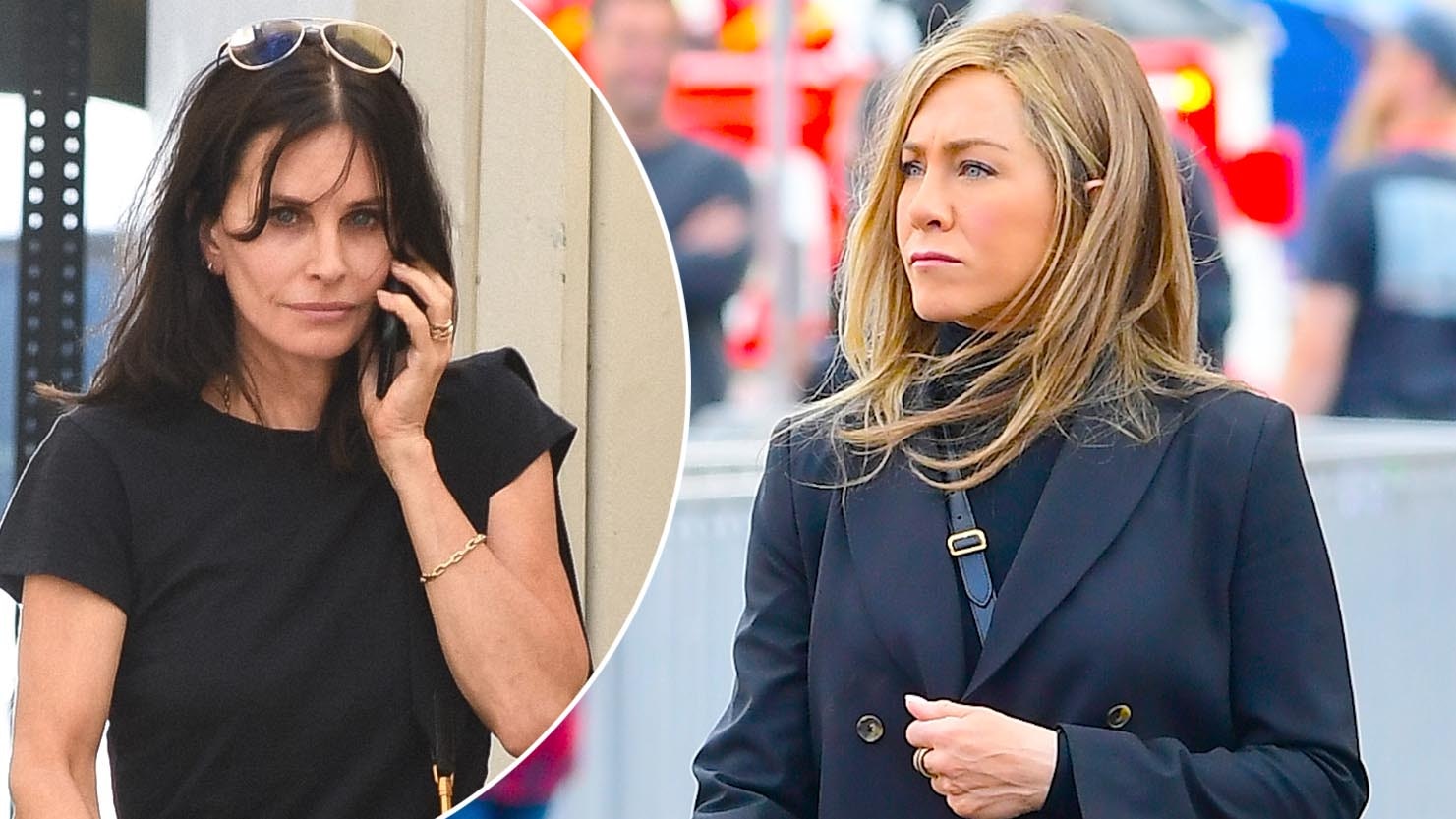 Devastated Jennifer Aniston's calls to Courteney Cox