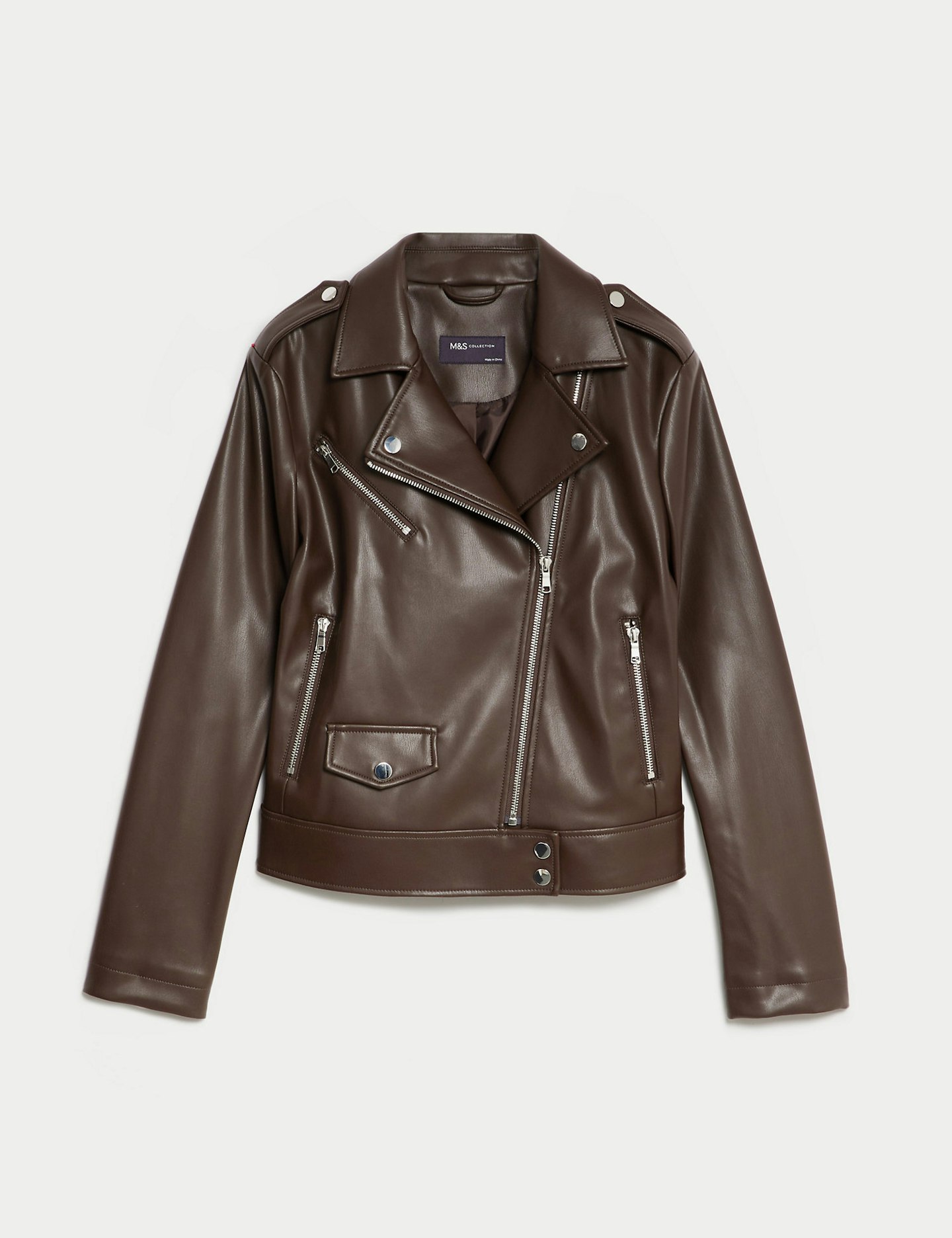 Marks and Spencer Faux Leather Jacket