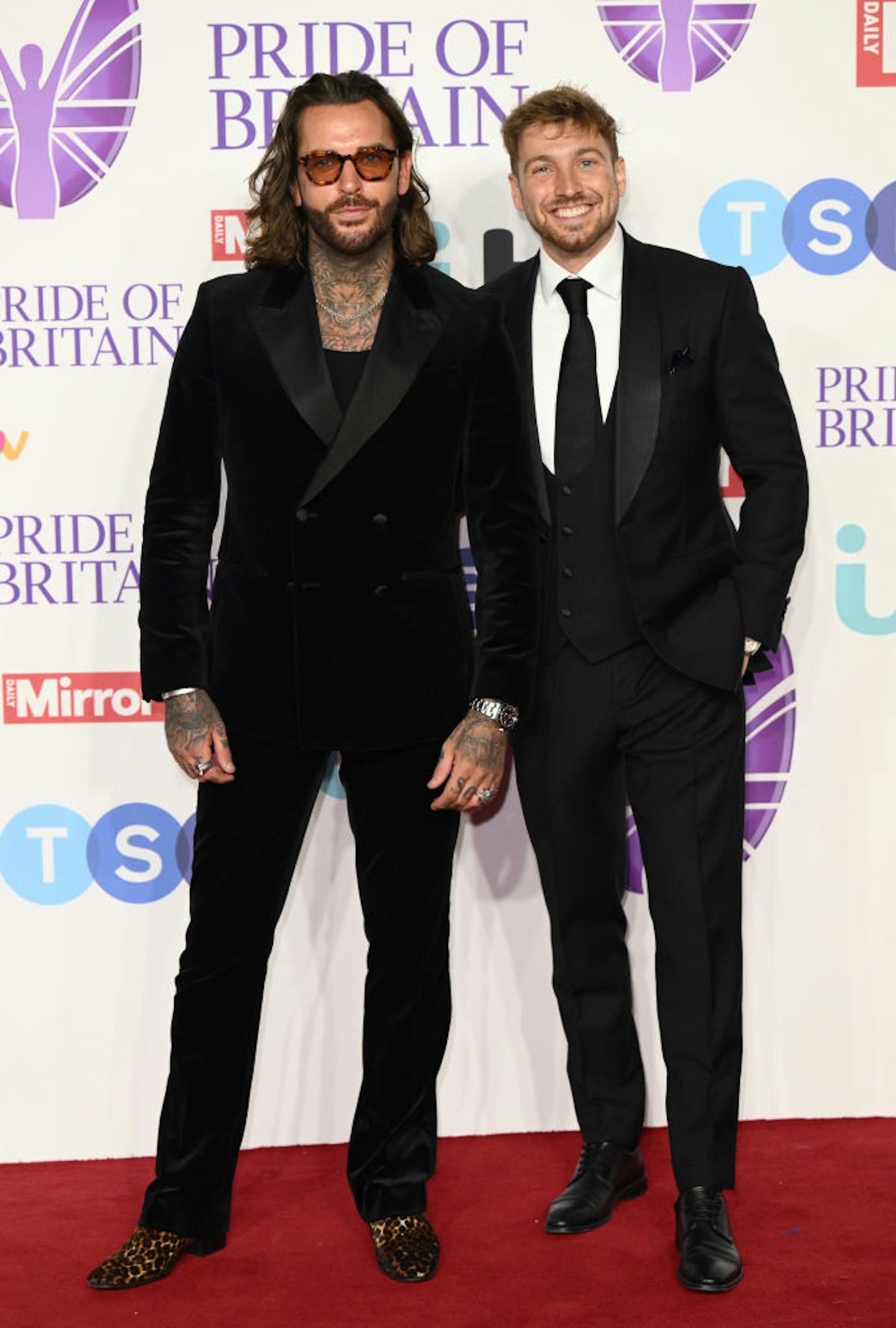 Pete Wicks and Sam Thompson