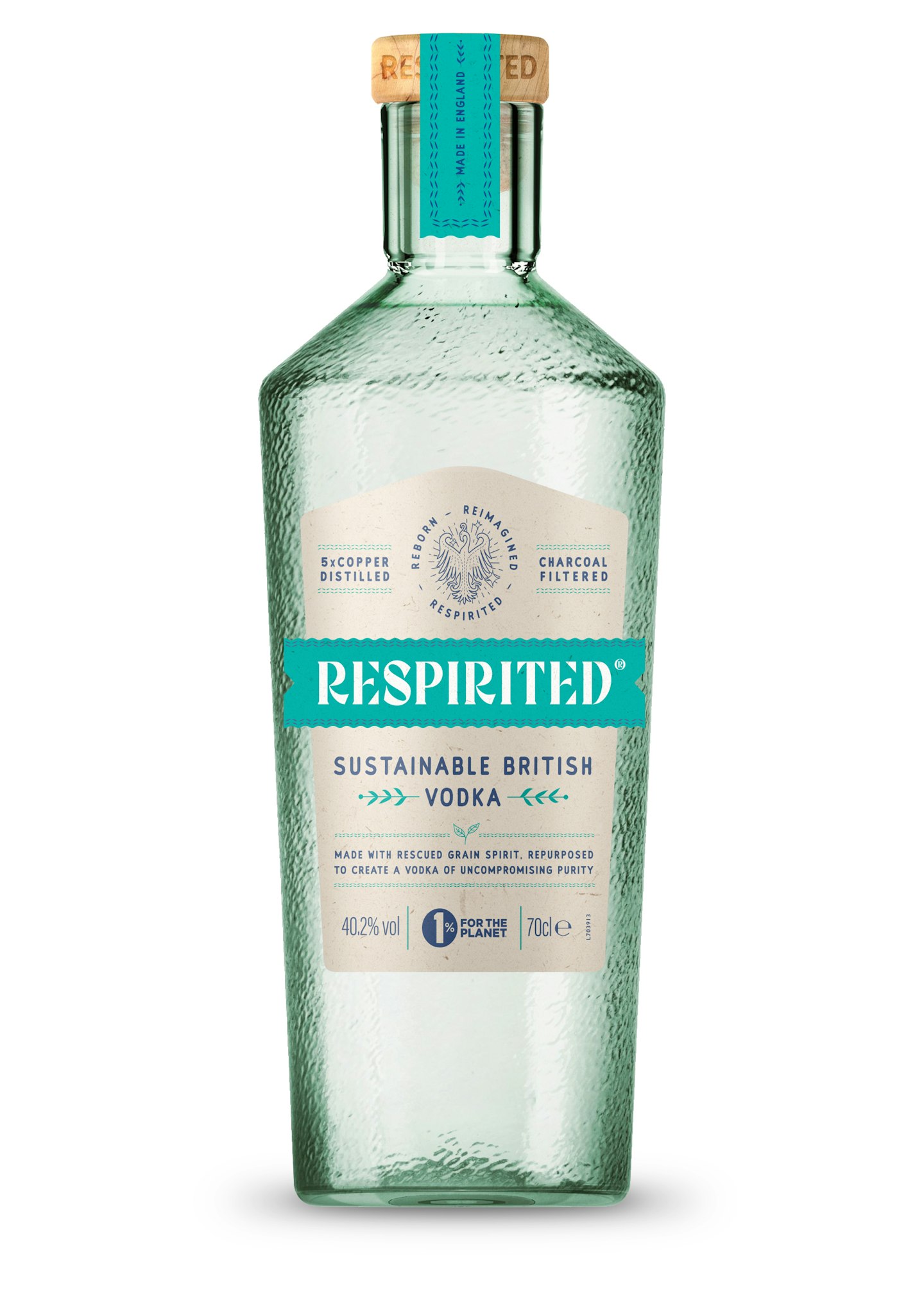 Respirited vodka