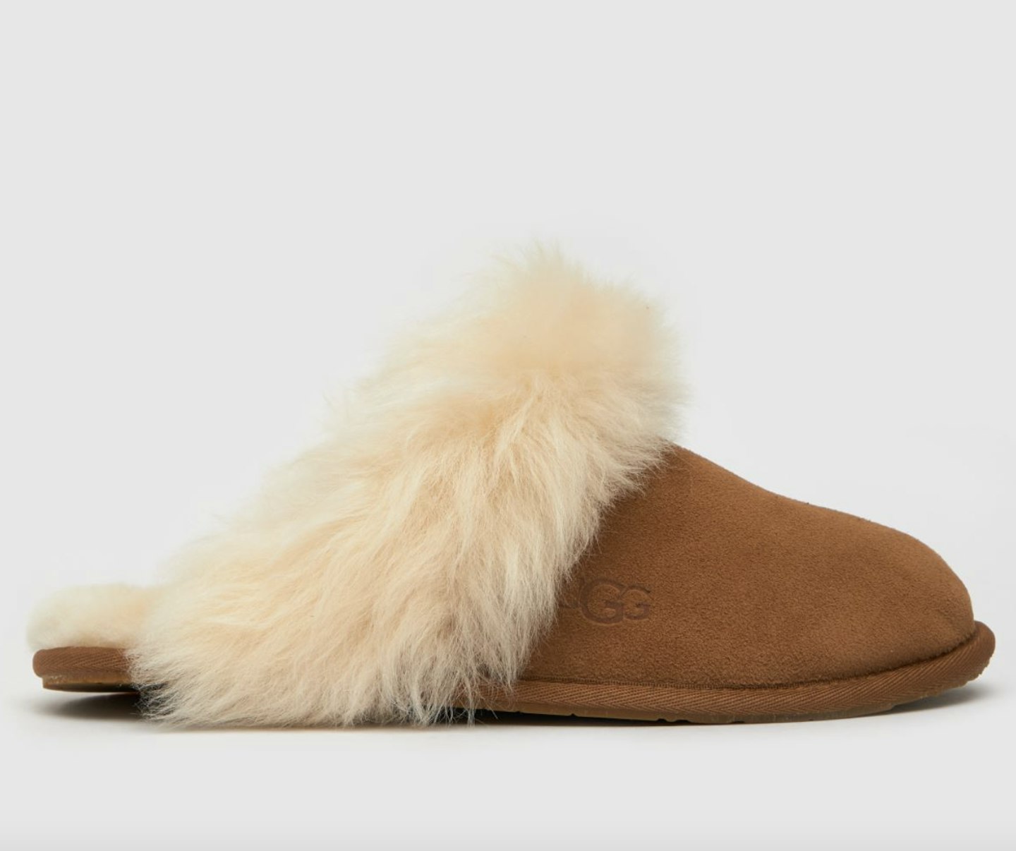 Ugg Scuff Sis Slippers In Chestnut