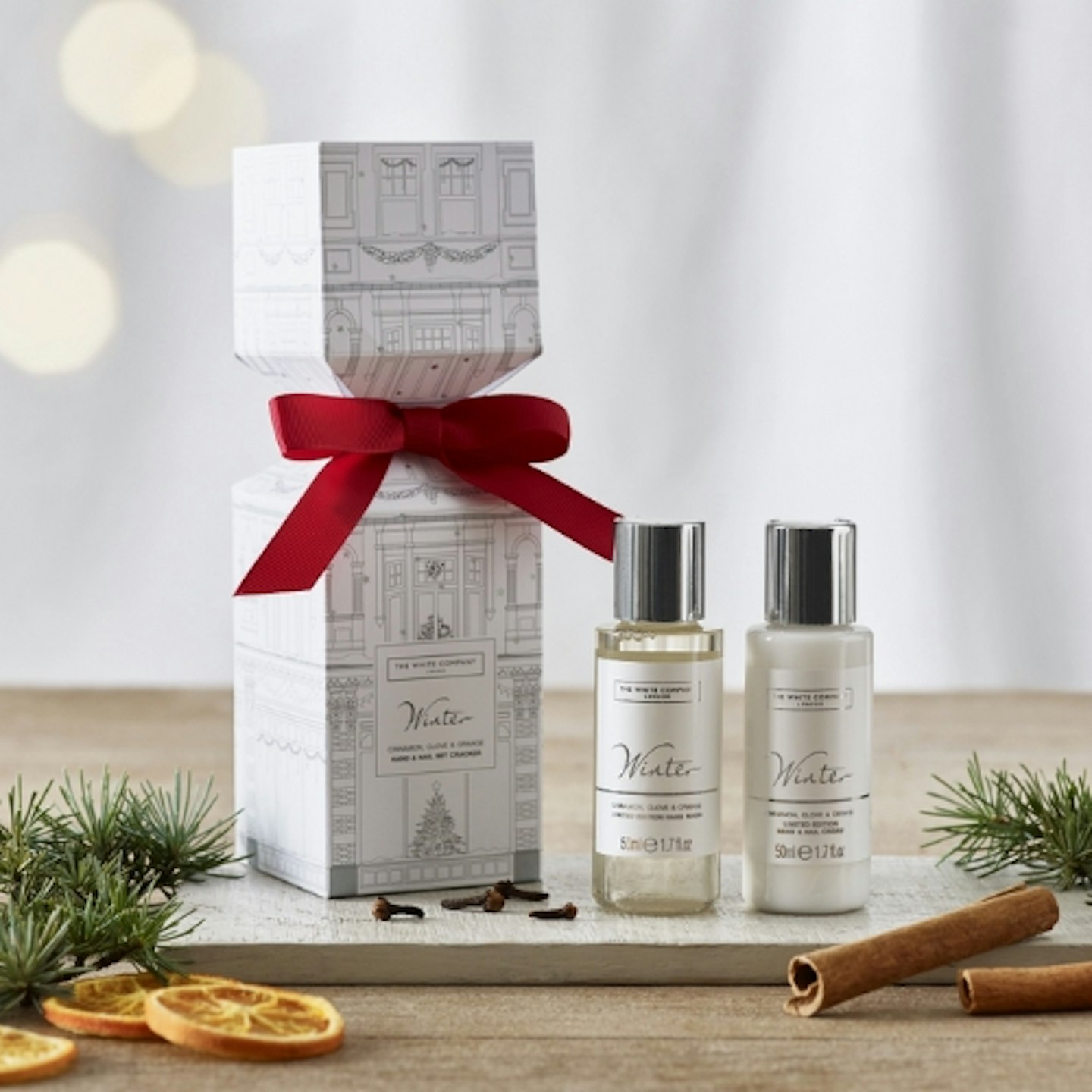 The White Company Winter Cracker Hand & Nail Gift Set