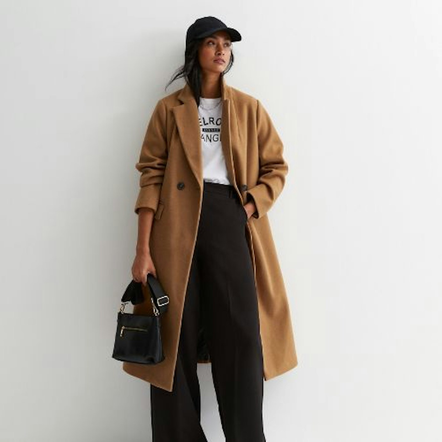 Tan Longline Formal Coat