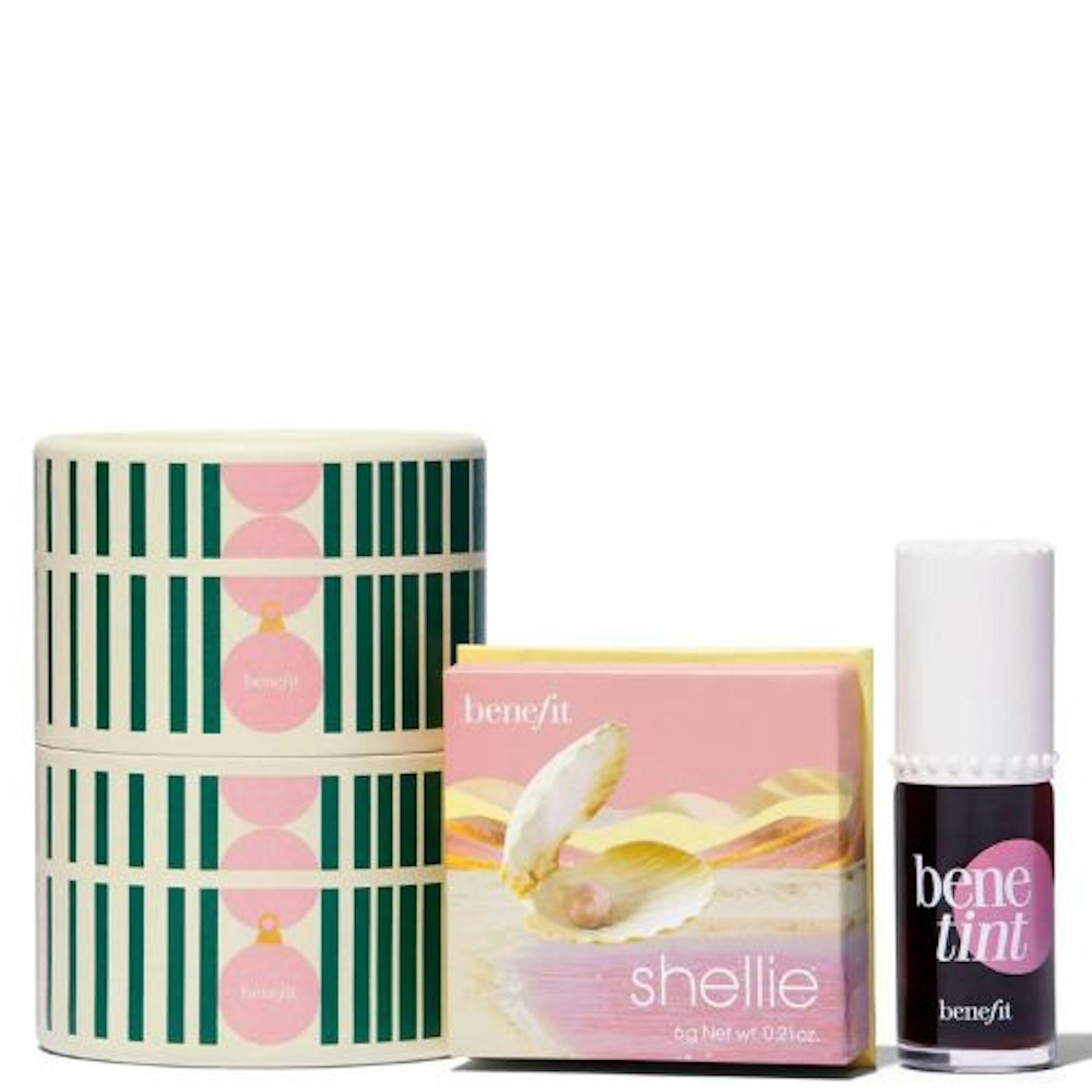 Benefit Mistletoe Blushin' Benetint And Shellie Blush Set