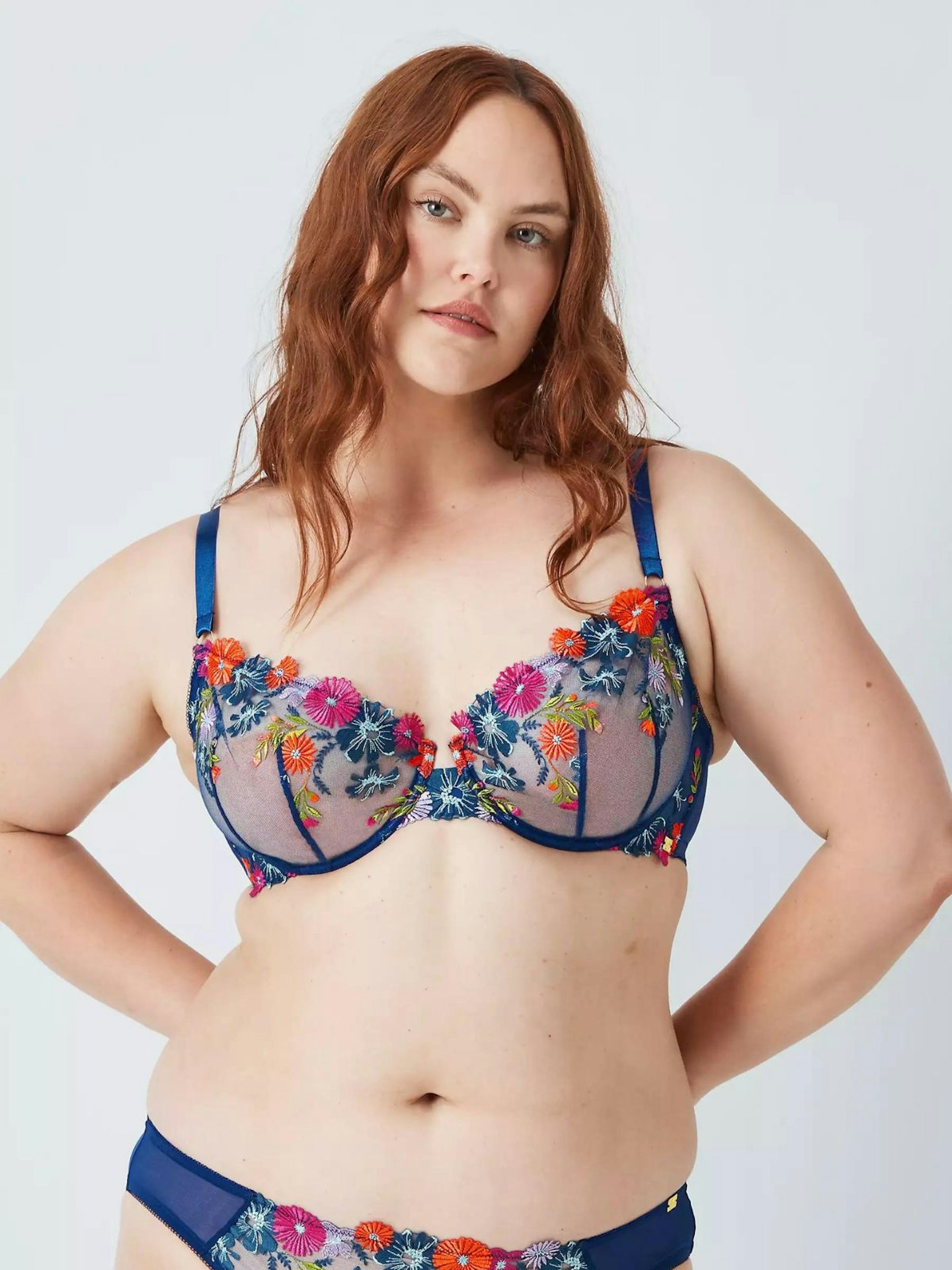 AND/OR Kiki Floral Non Padded Underwired Bra
