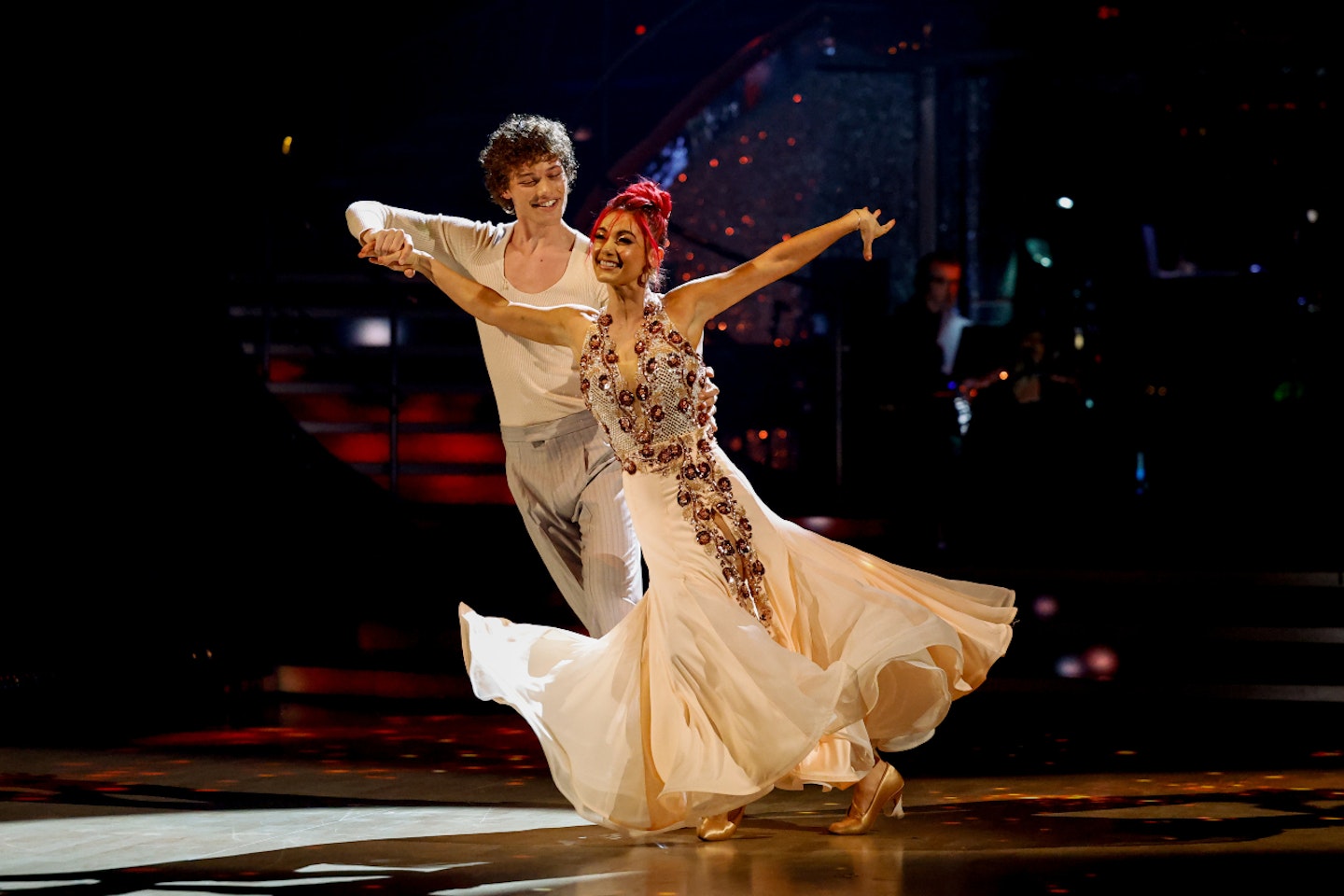 Bobby Brazier and Dianne on Strictly Come Dancing