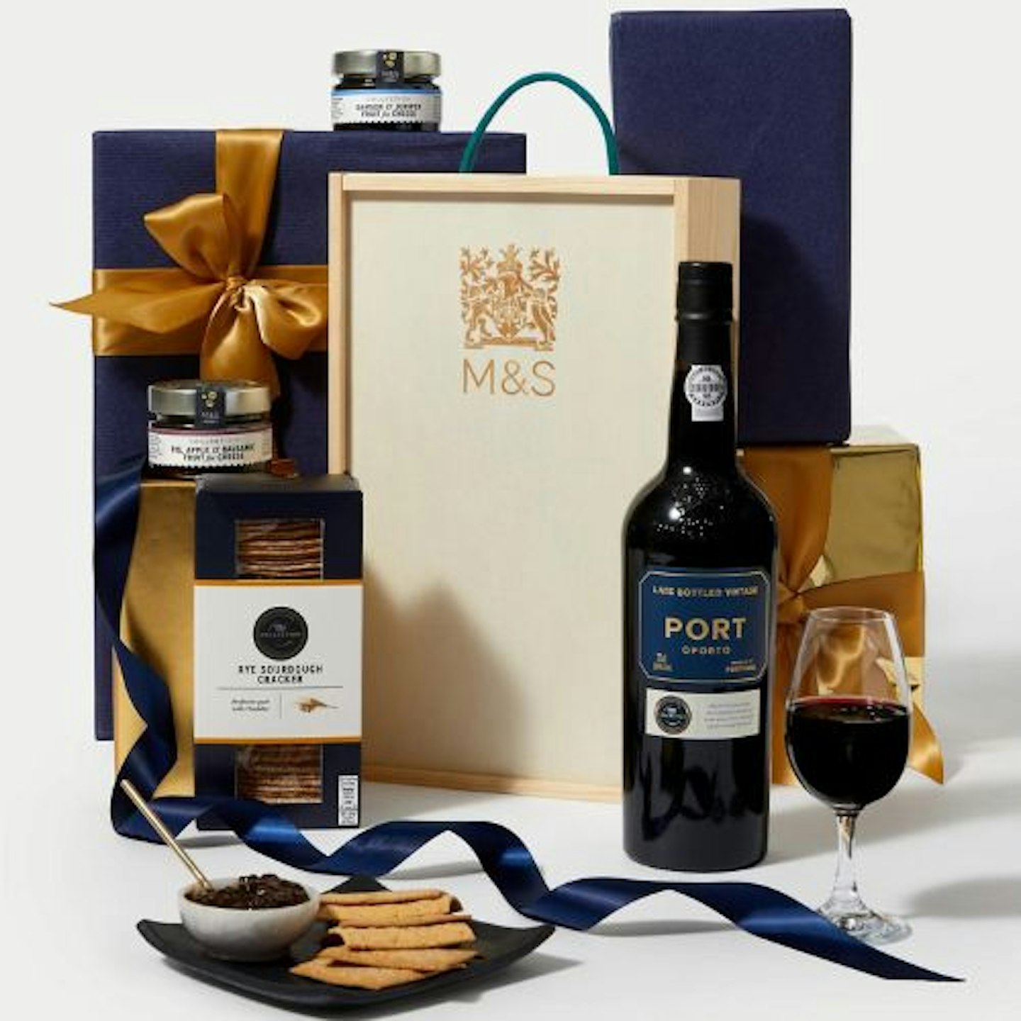 Marks And Spencer Collection Port Gift Box