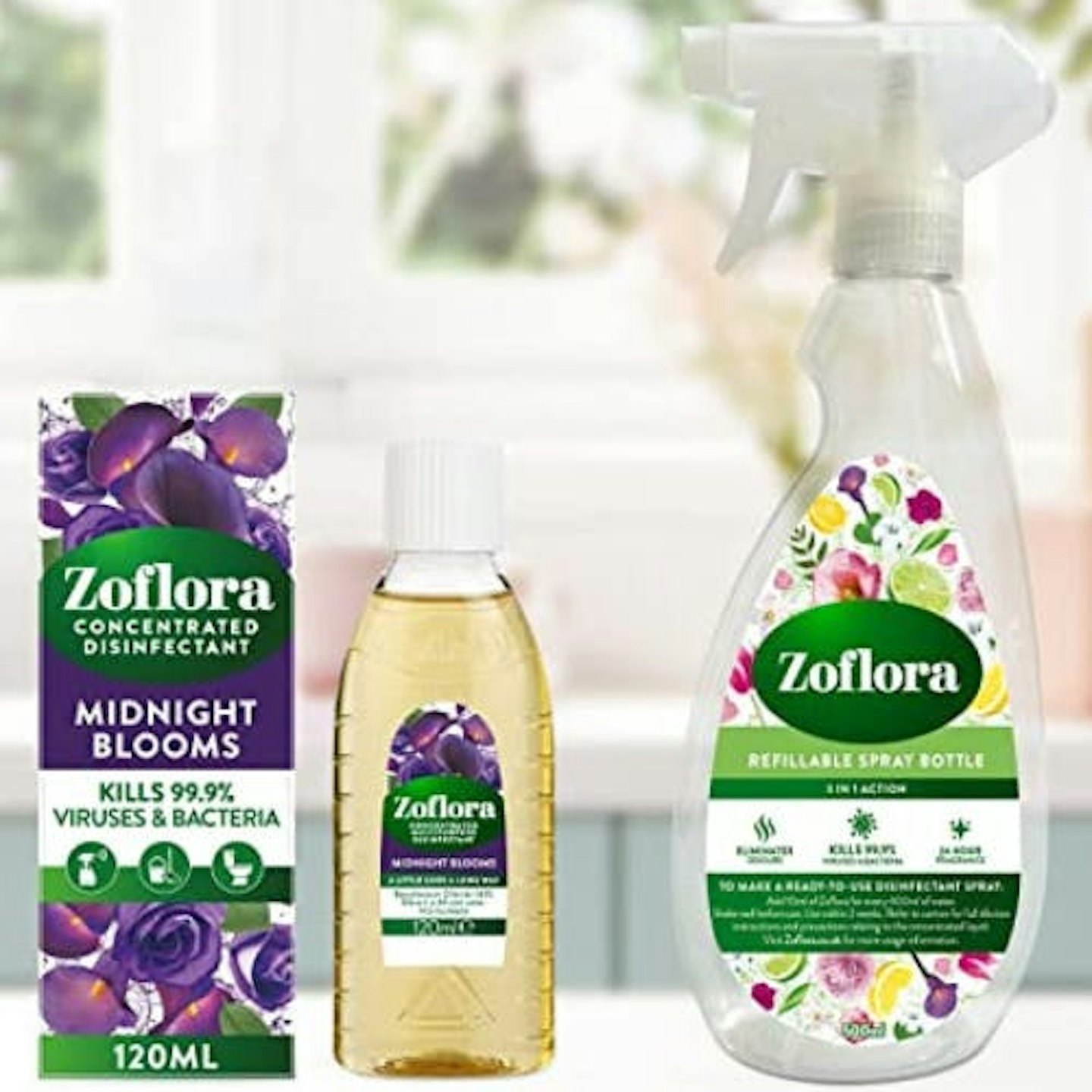 12 Zoflora Multi-Purpose Concentrated Antibacterial Disinfectant