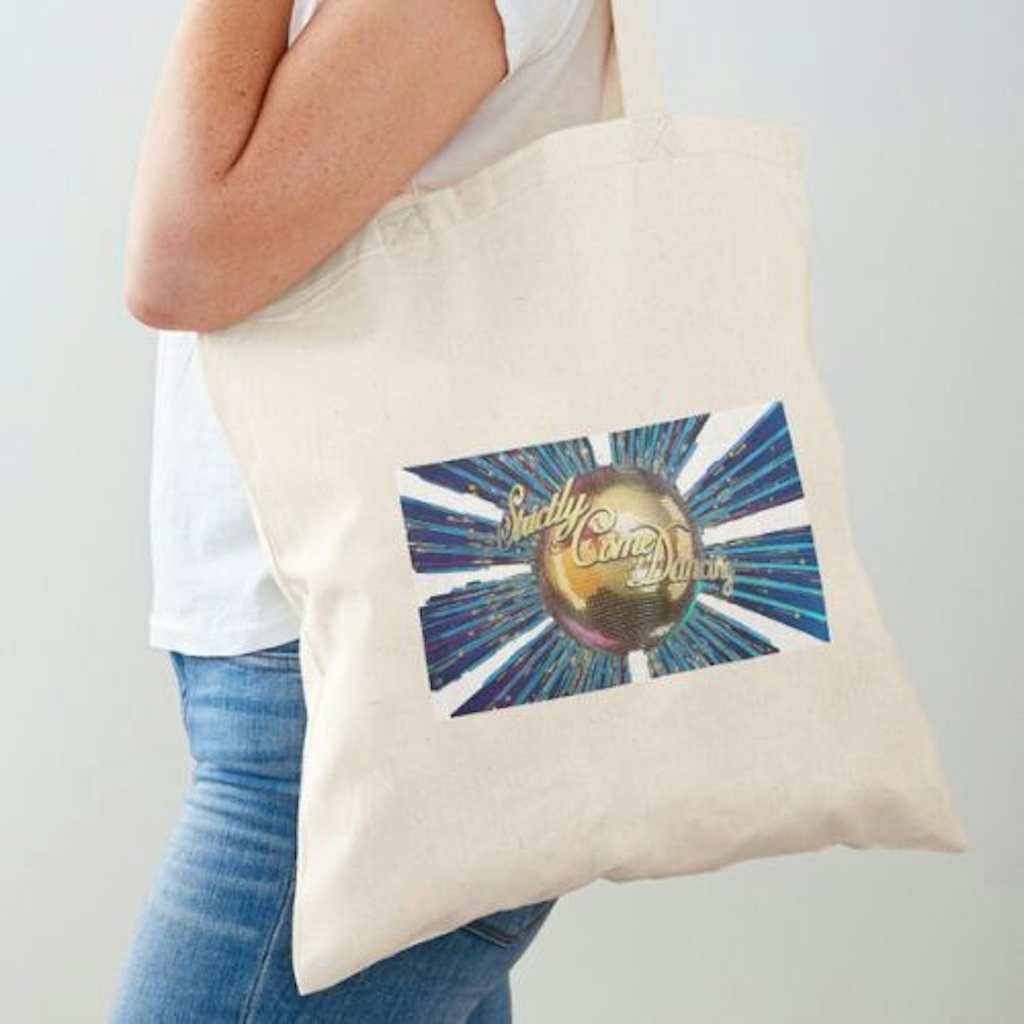 Strictly Glitterball Tote Bag