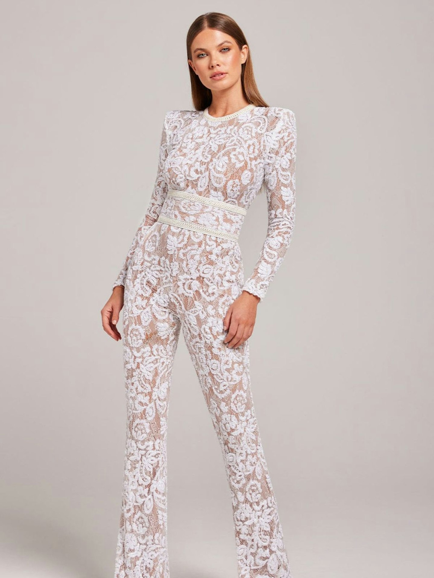 Bella White Jumpsuit