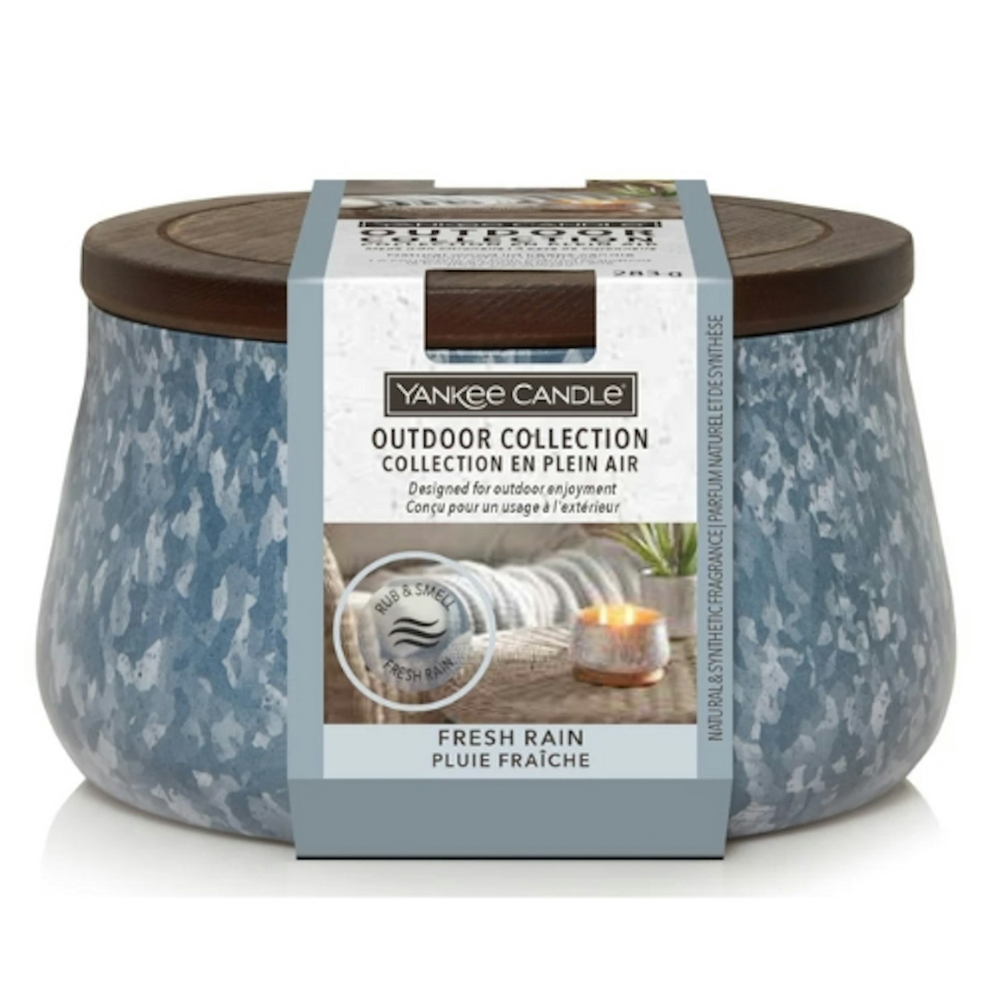 Yankee Candle Fresh Rain Outdoor Collection Candle