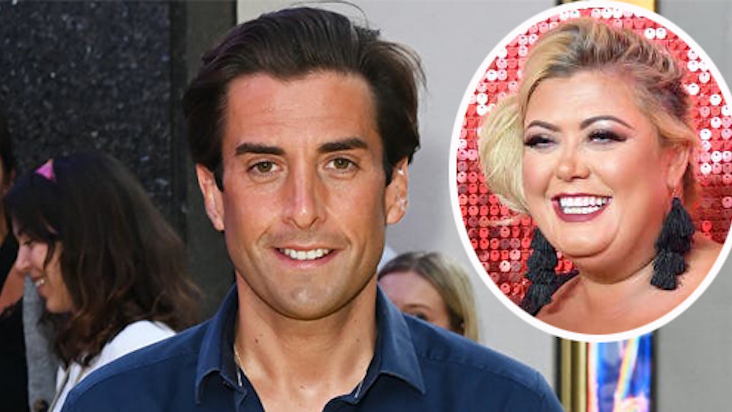James Argent and Gemma Collins in a comped image