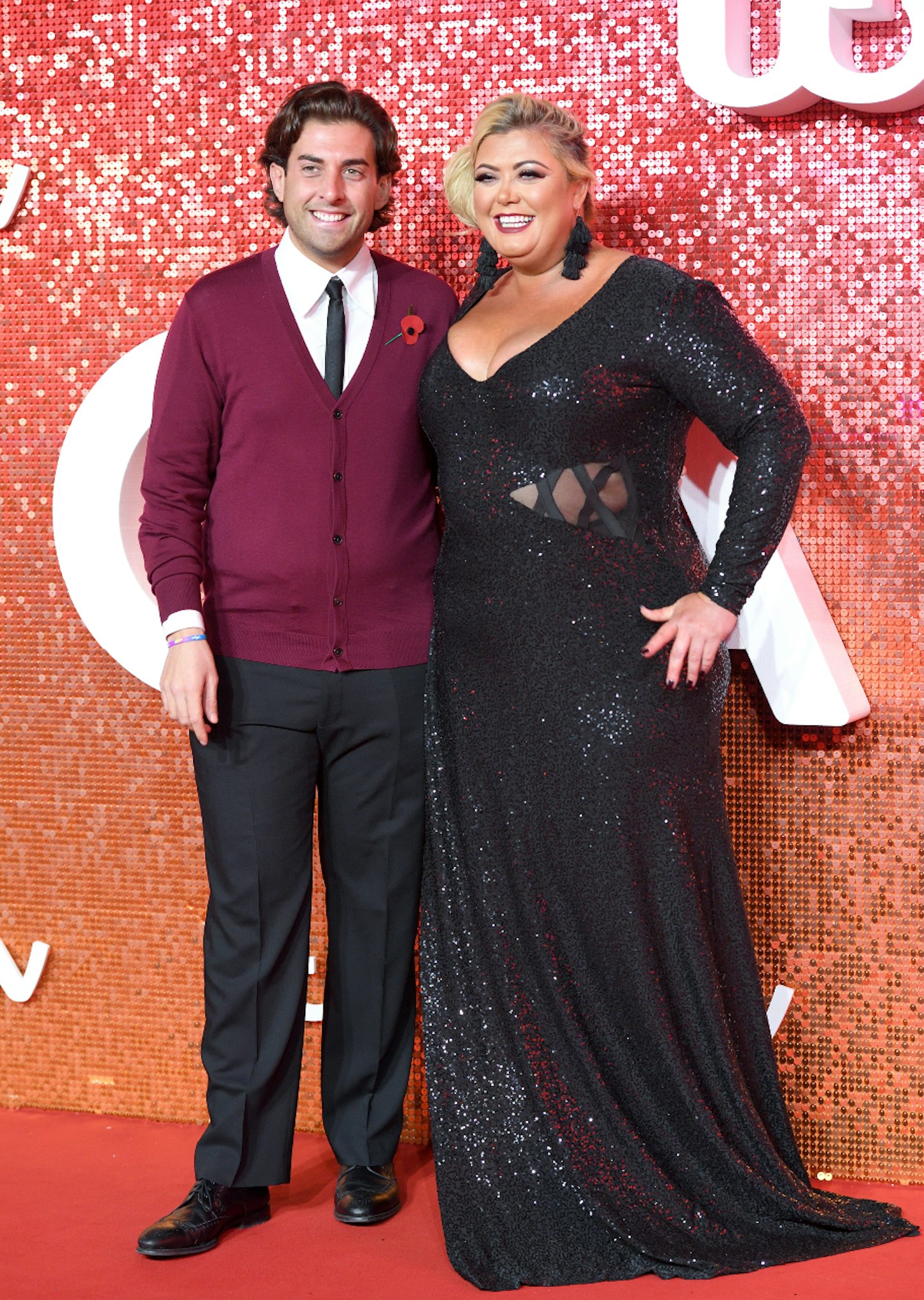 James Argent and Gemma Collins