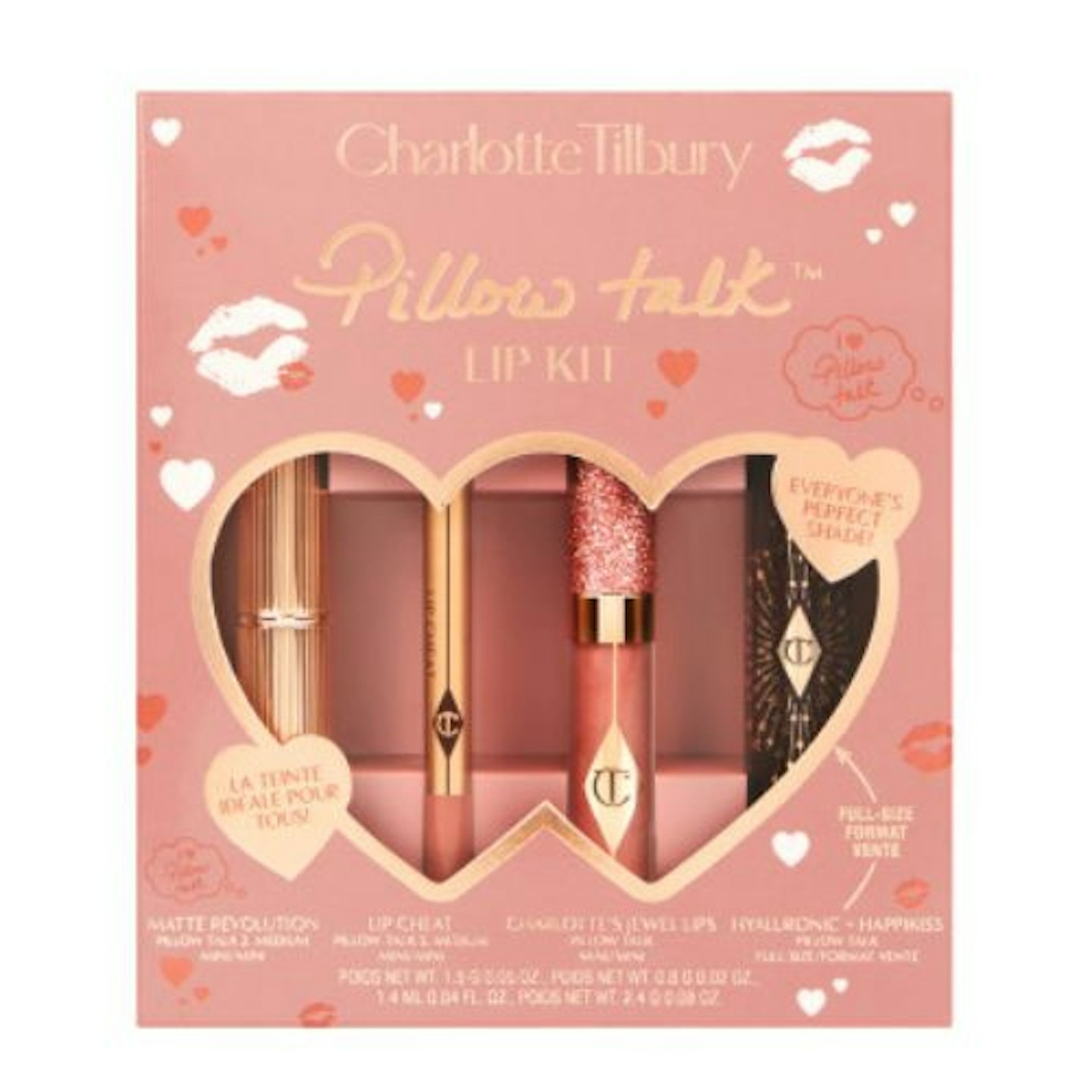 Charlotte Tilbury Pillow Talk Lip Wardrobe