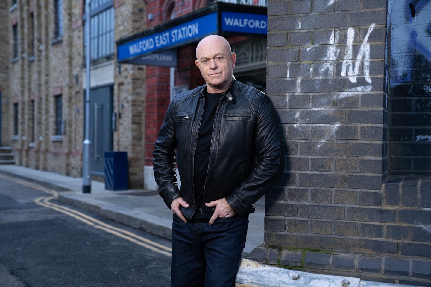 Ross Kemp as Grant Mitchell on EastEnders