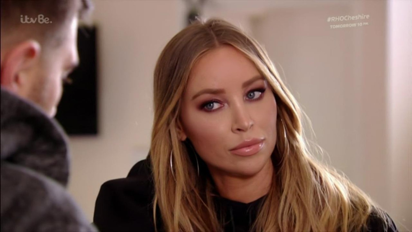 Lauren Pope and Jon Clark on TOWIE