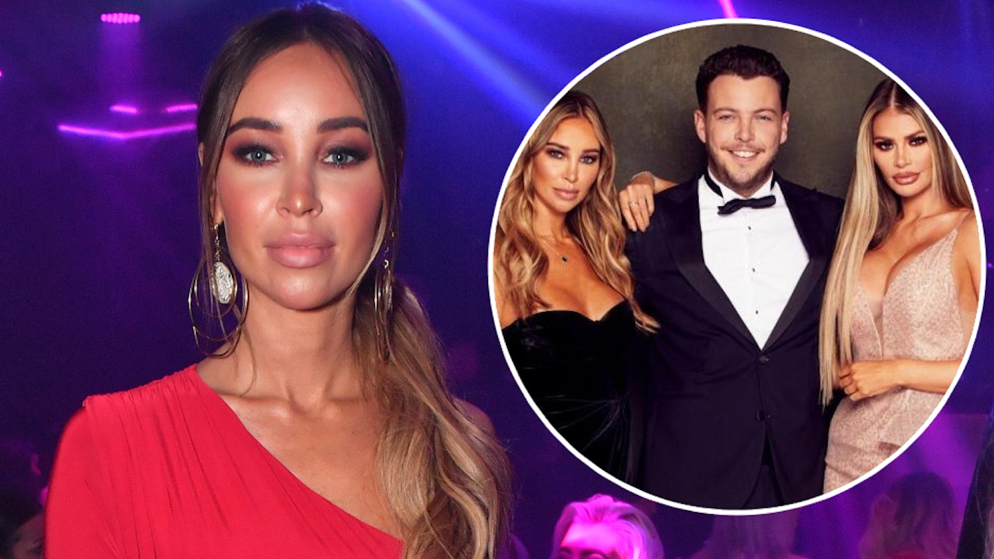 Lauren Pope, James 'Diags' Bennewith and Chloe Sims