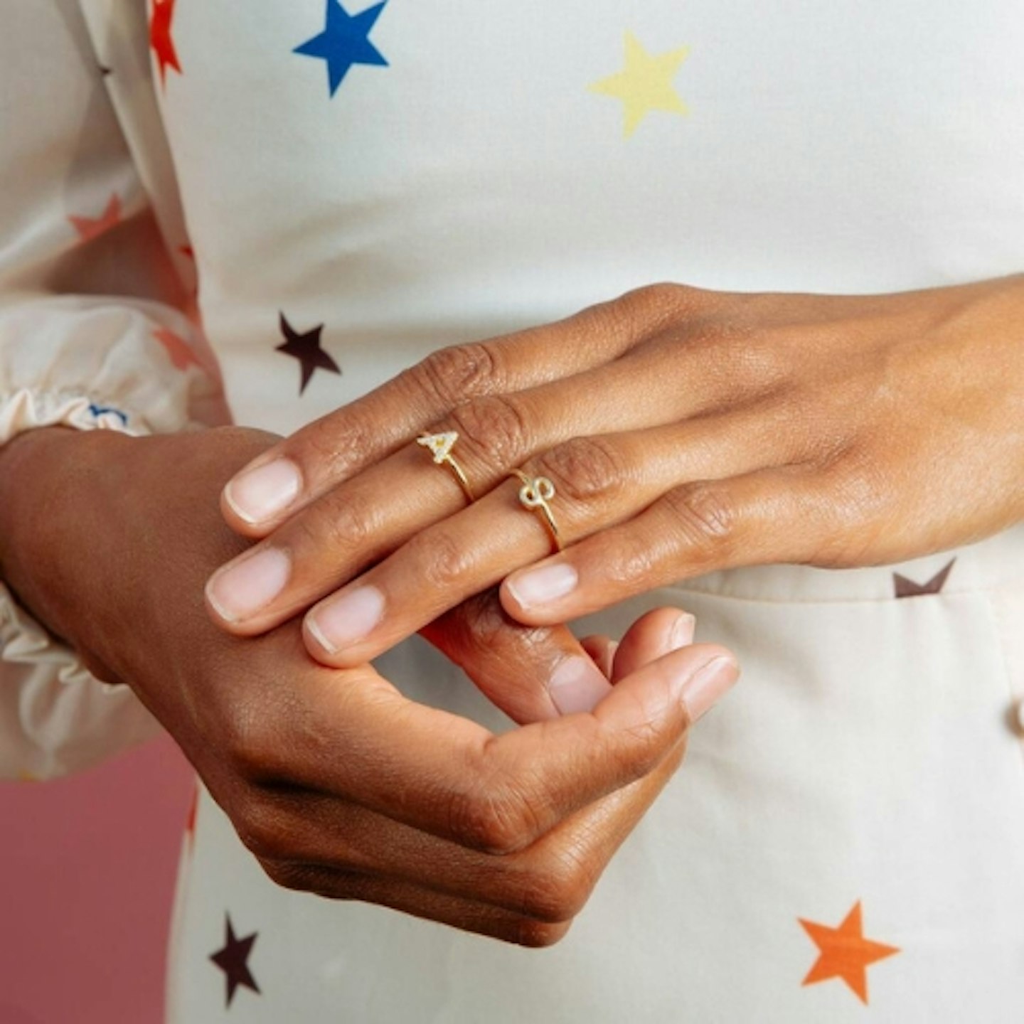 Personalised Dainty Initial Ring