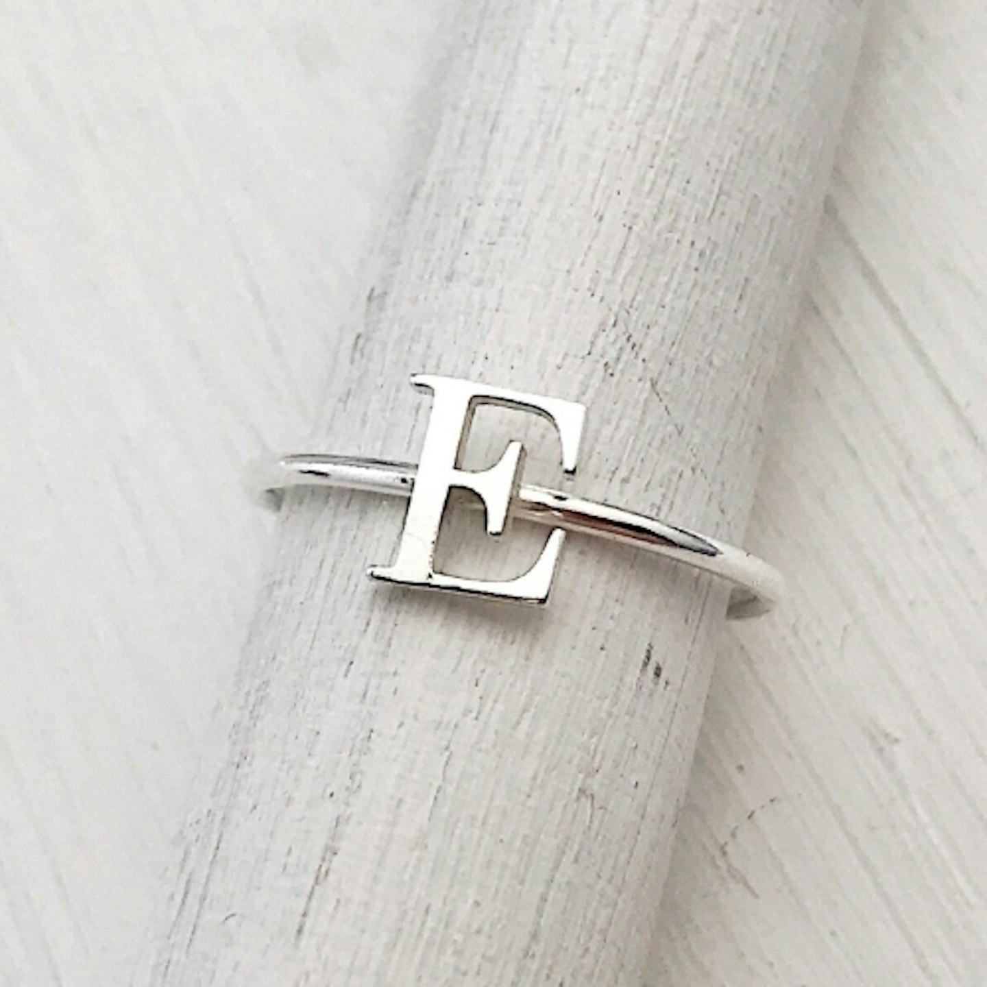 Personalised Letter Ring