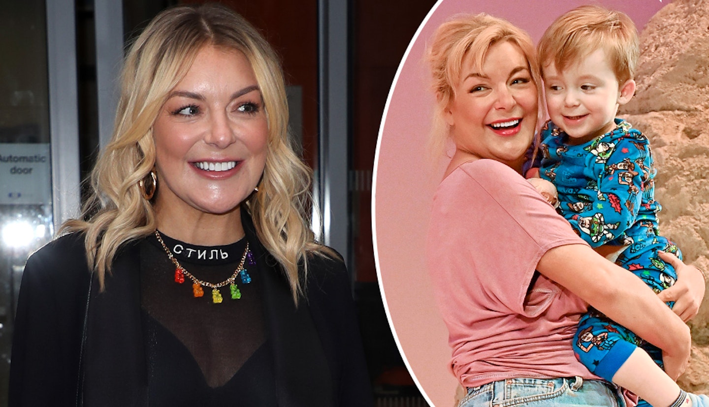 Sheridan Smith and her son, Billy
