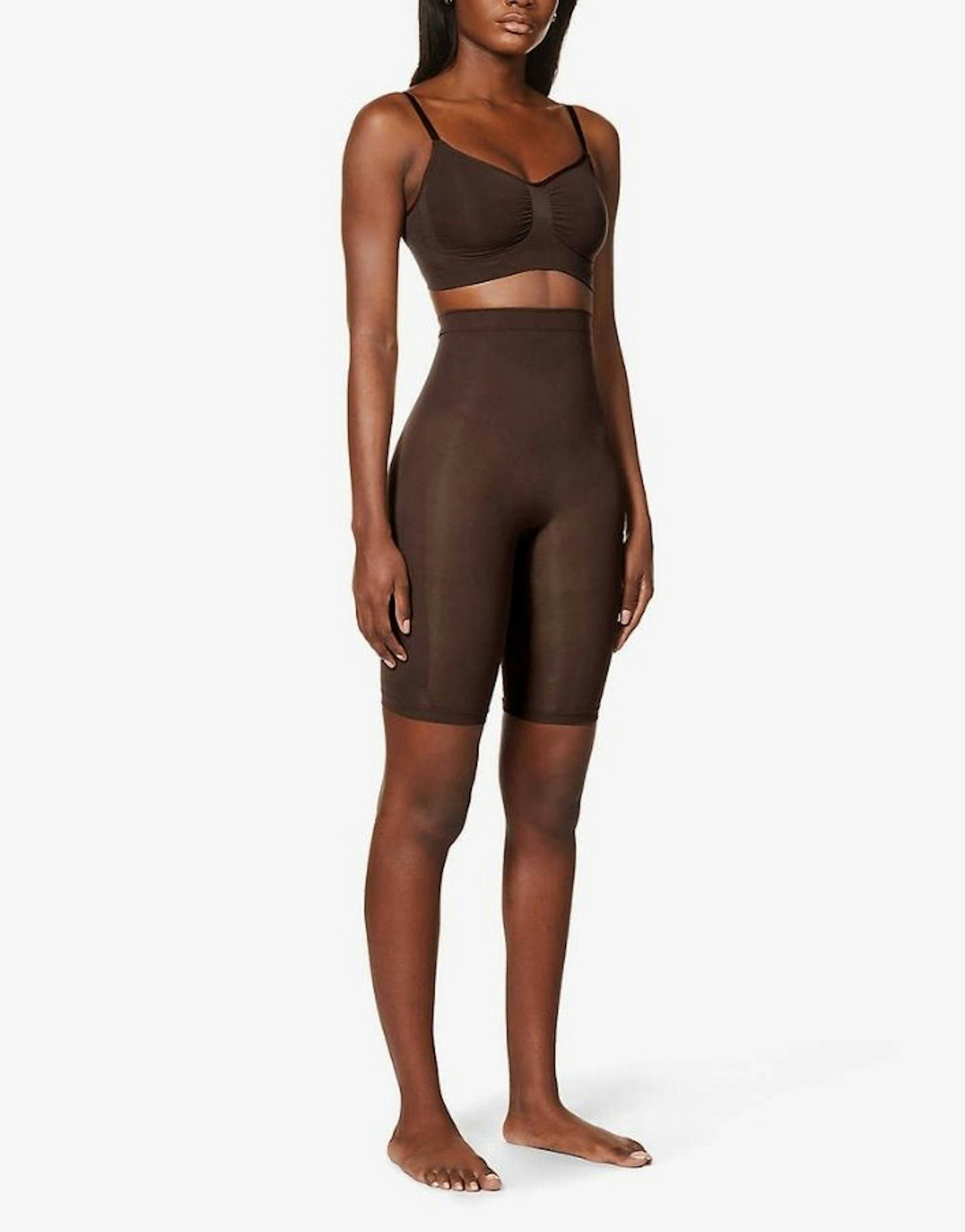 SKIMS High-Waisted Mid-Thigh Short