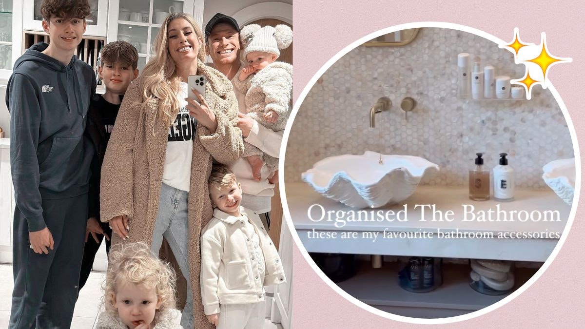 Stacey Solomon s Genius Bathroom Hacks For Keeping Organised stacey-solomon-s-genius-bathroom-hacks-for-keeping-organised