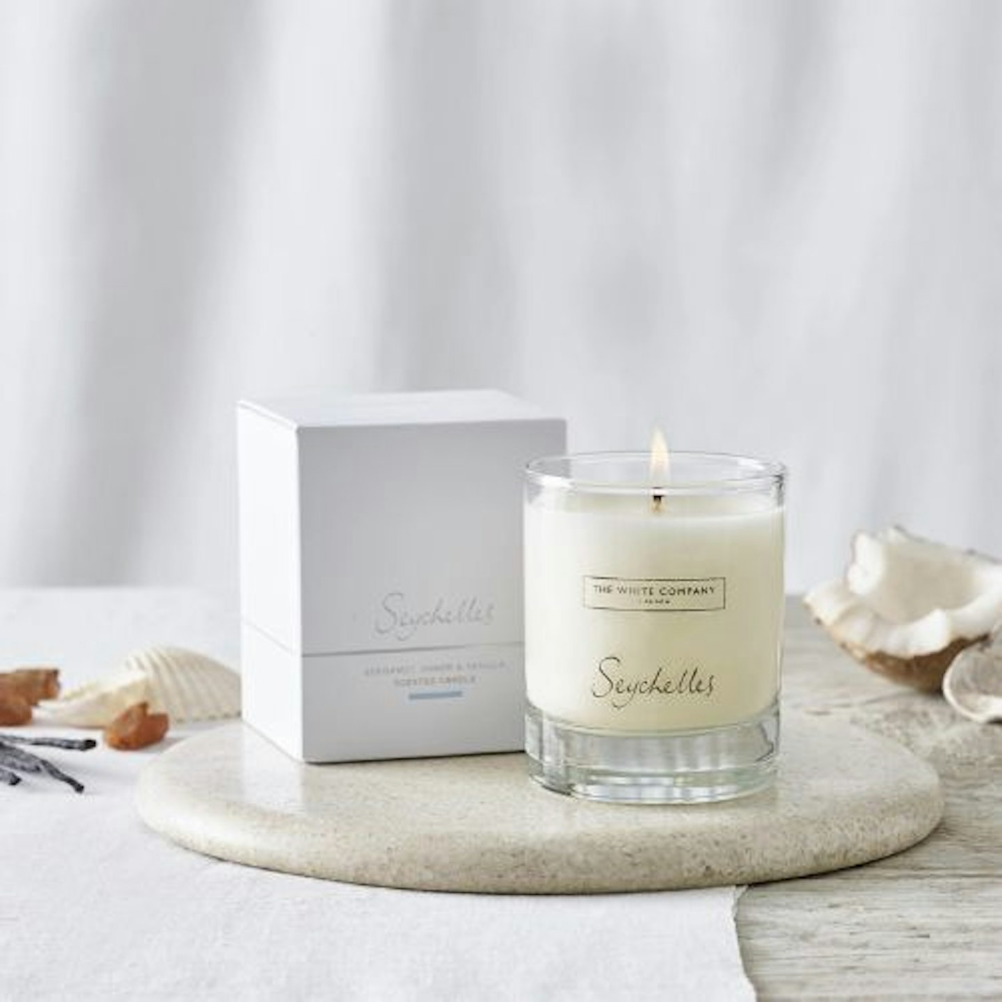 The White Company Seychelles Signature Candle