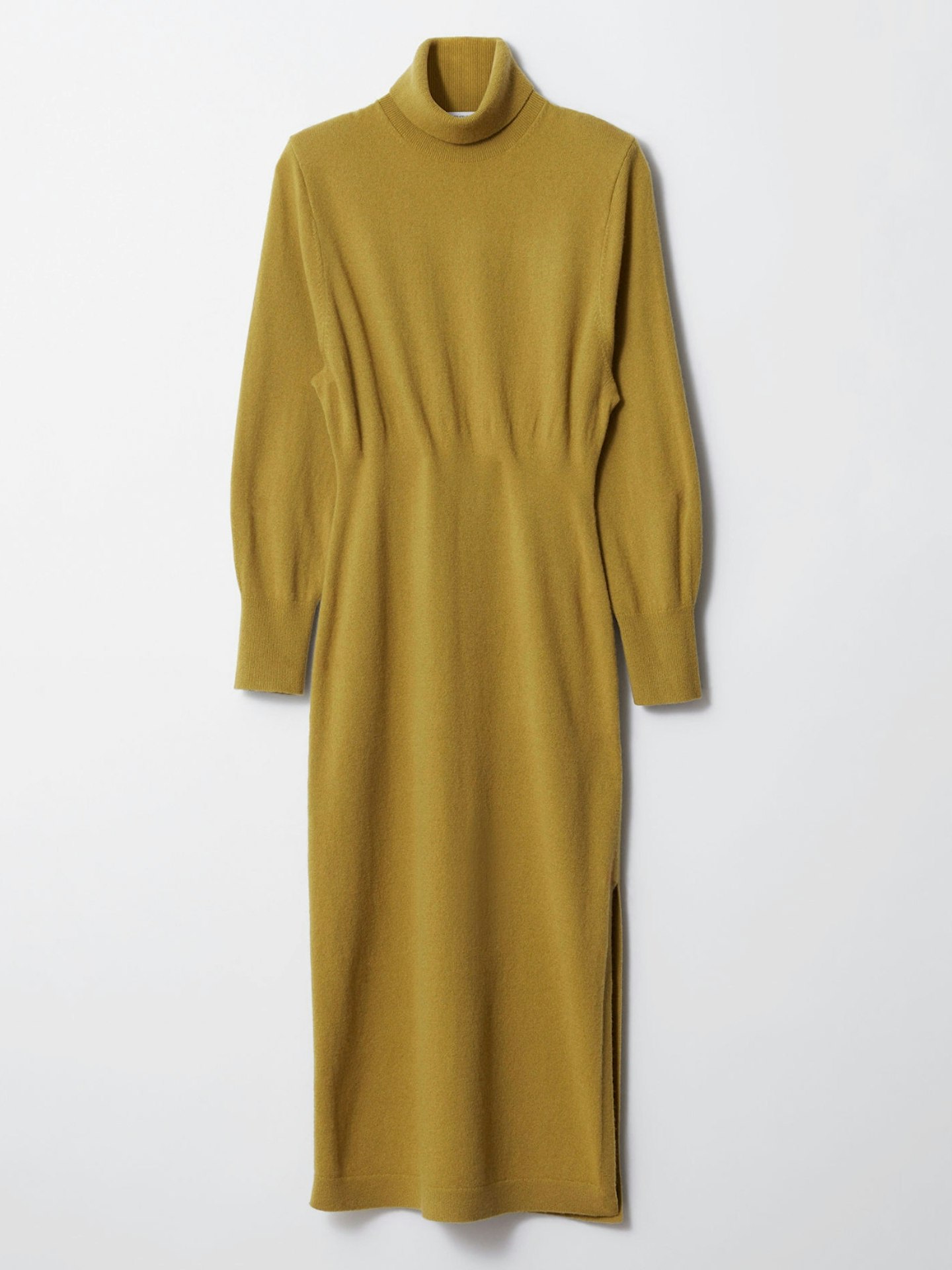 & Other Stories Turtleneck Merino Wool Dress