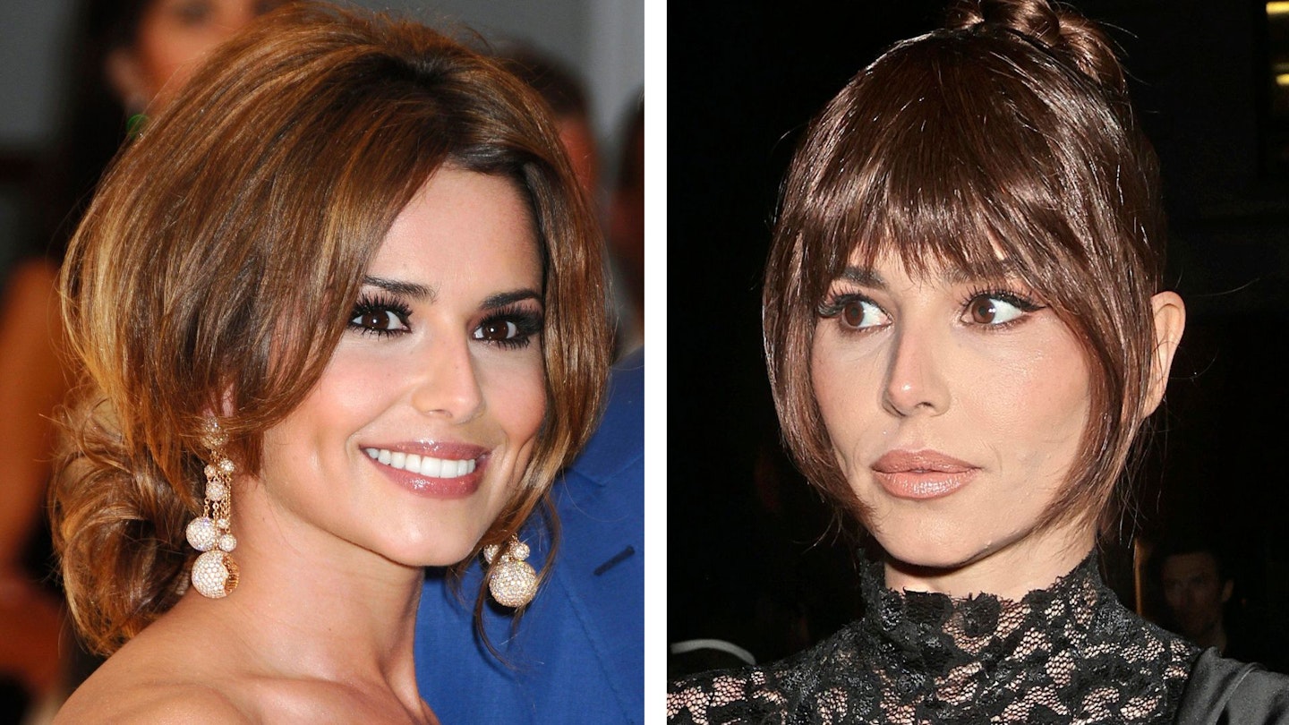 Cheryl in 2010 and 2024