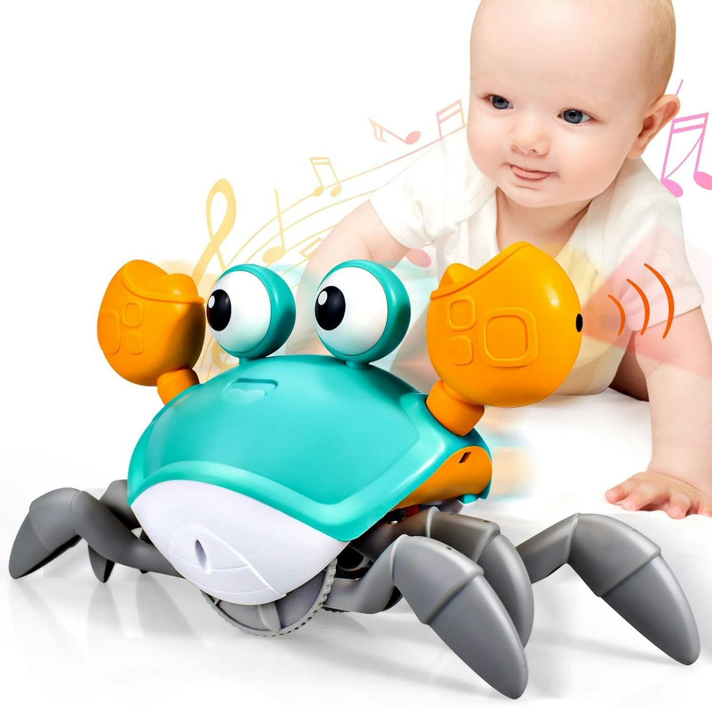Kids' Electronic Toy Crab with Music & Lights