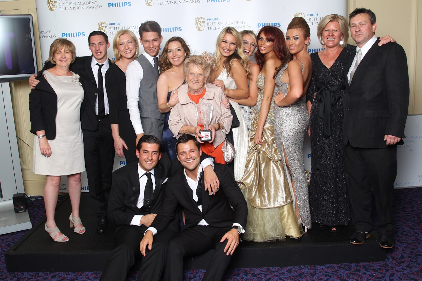 Joey with his TOWIE OGs in 2011