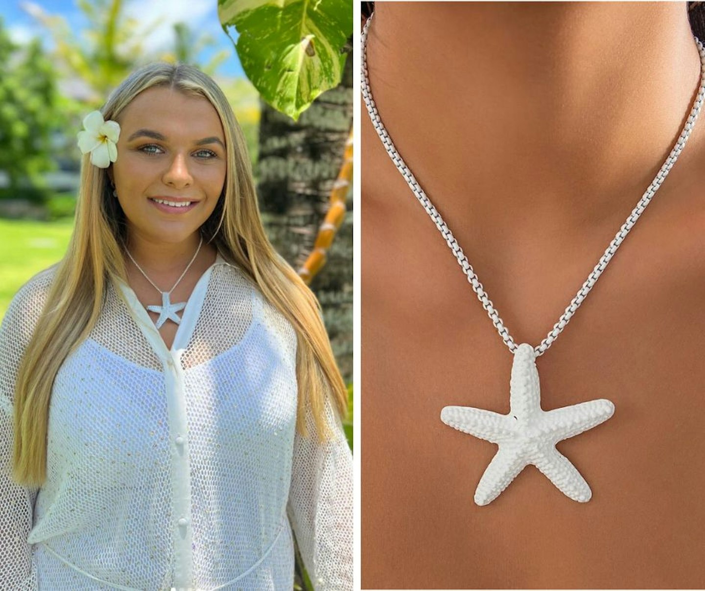 Saffron's Starfish Necklace