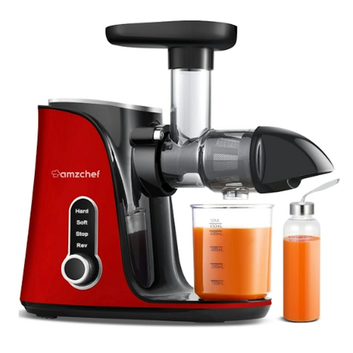 AMZCHEF Cold Press Juicer with 2 Speed Control