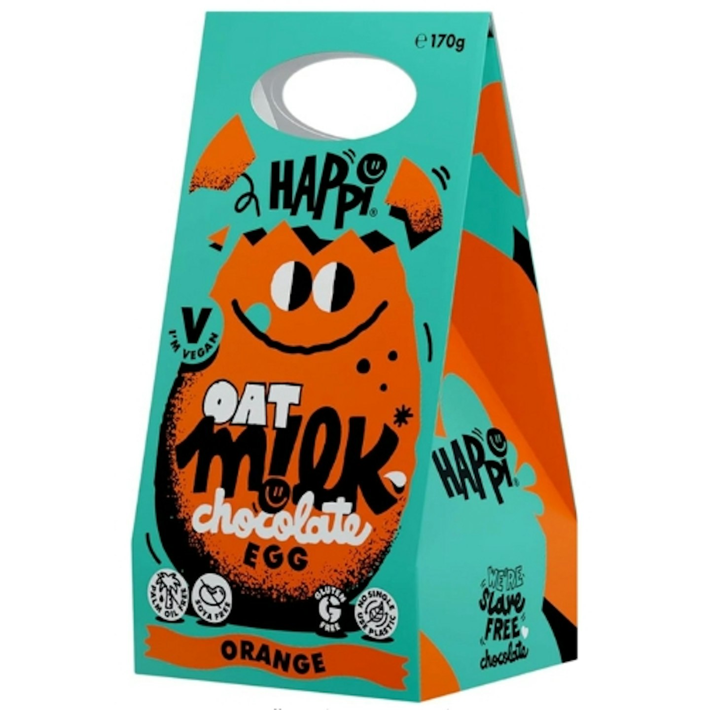 Happi Orange 170g Oat Milk Vegan Easter Egg