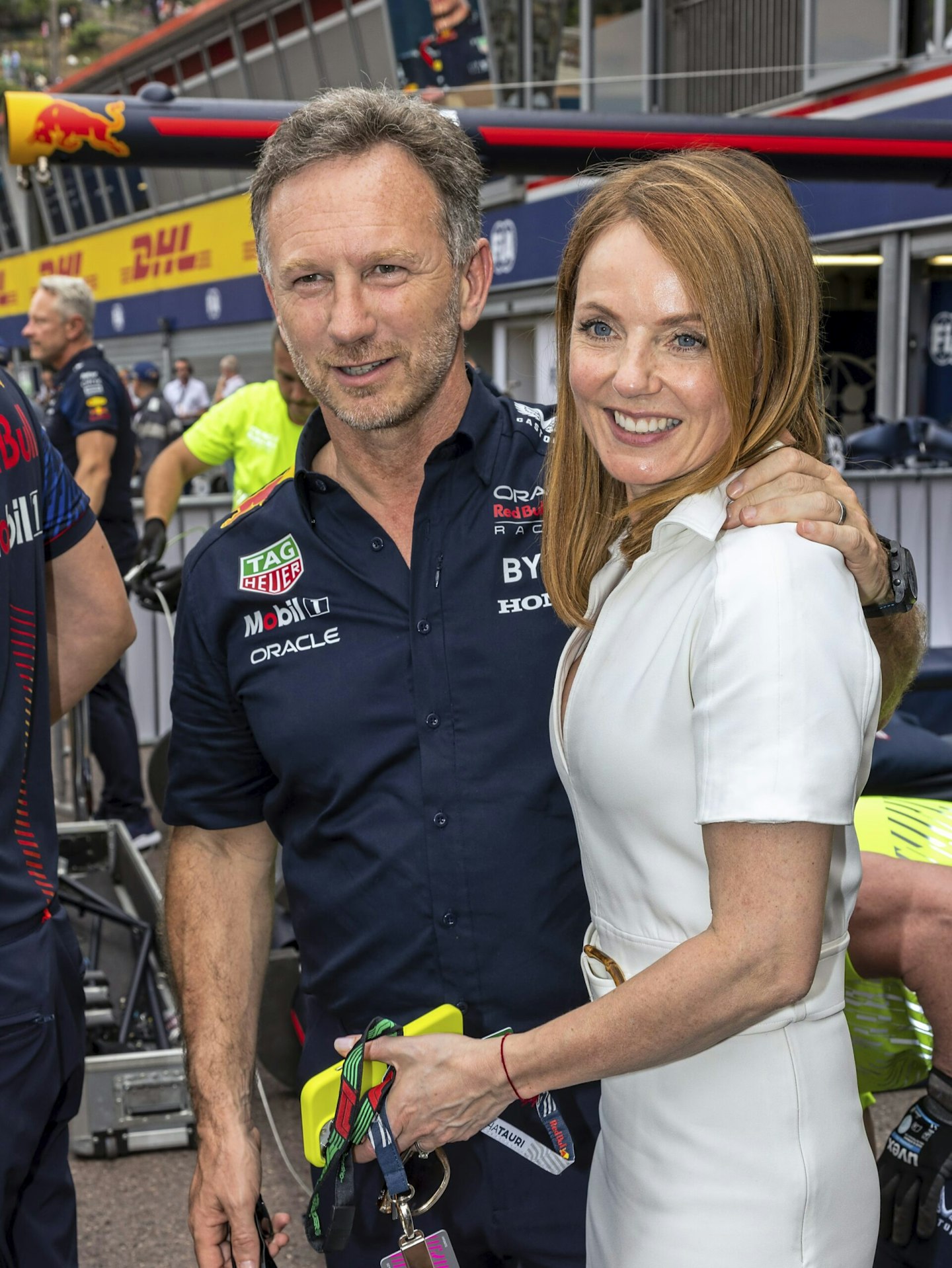 geri and christian horner together