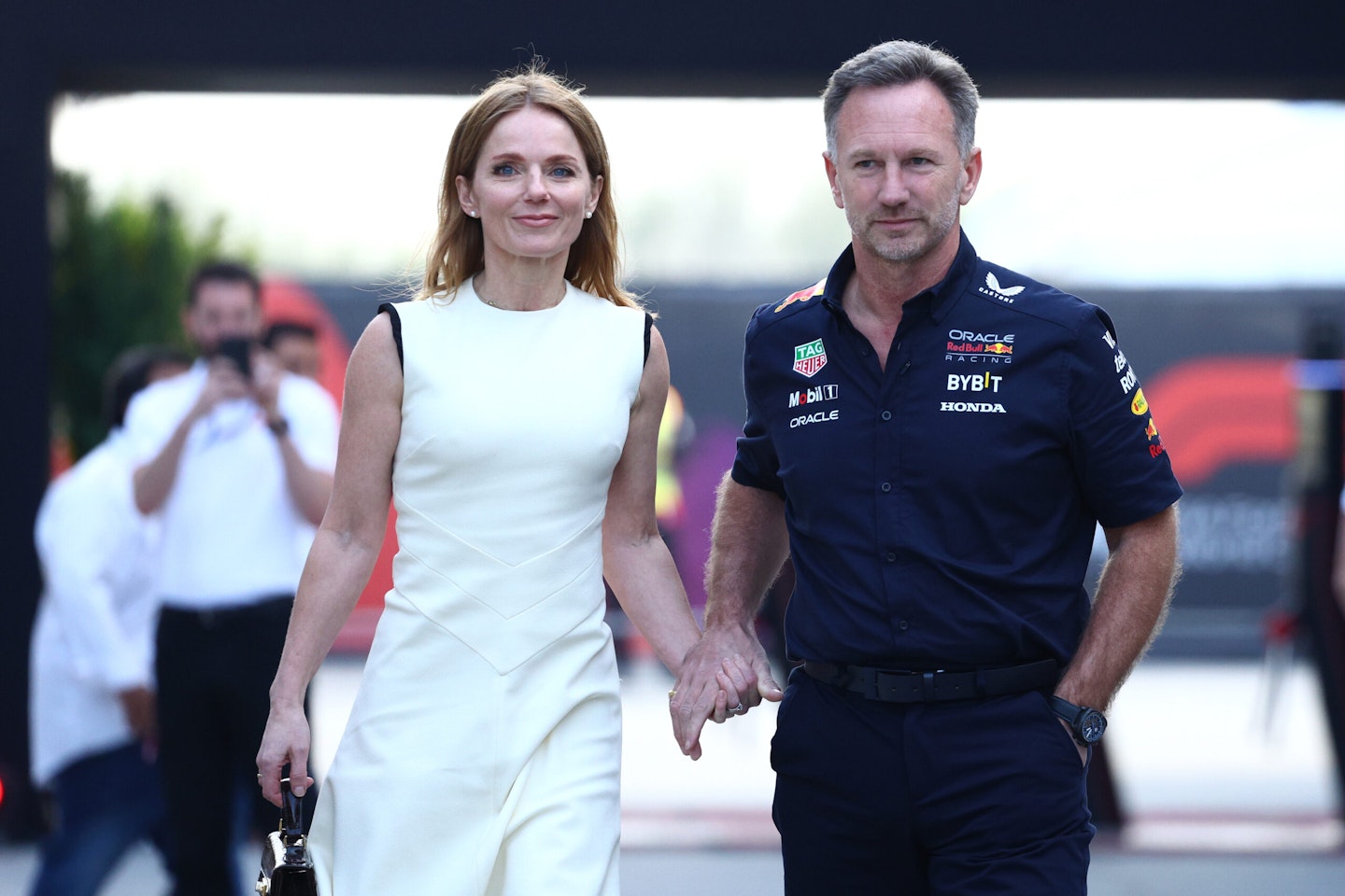 Geri and Christian in Bahrain