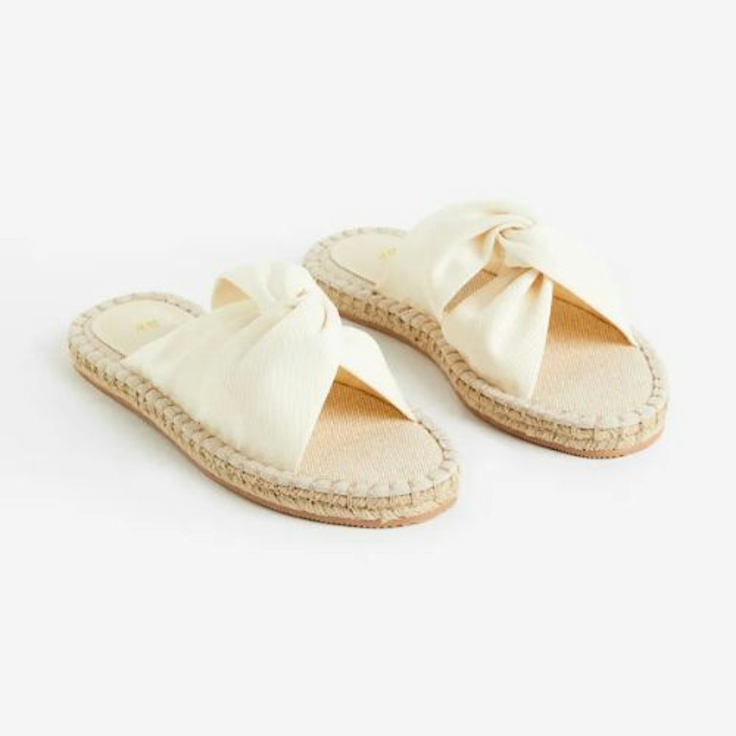 H&M Knot-detail Espadrille Slides