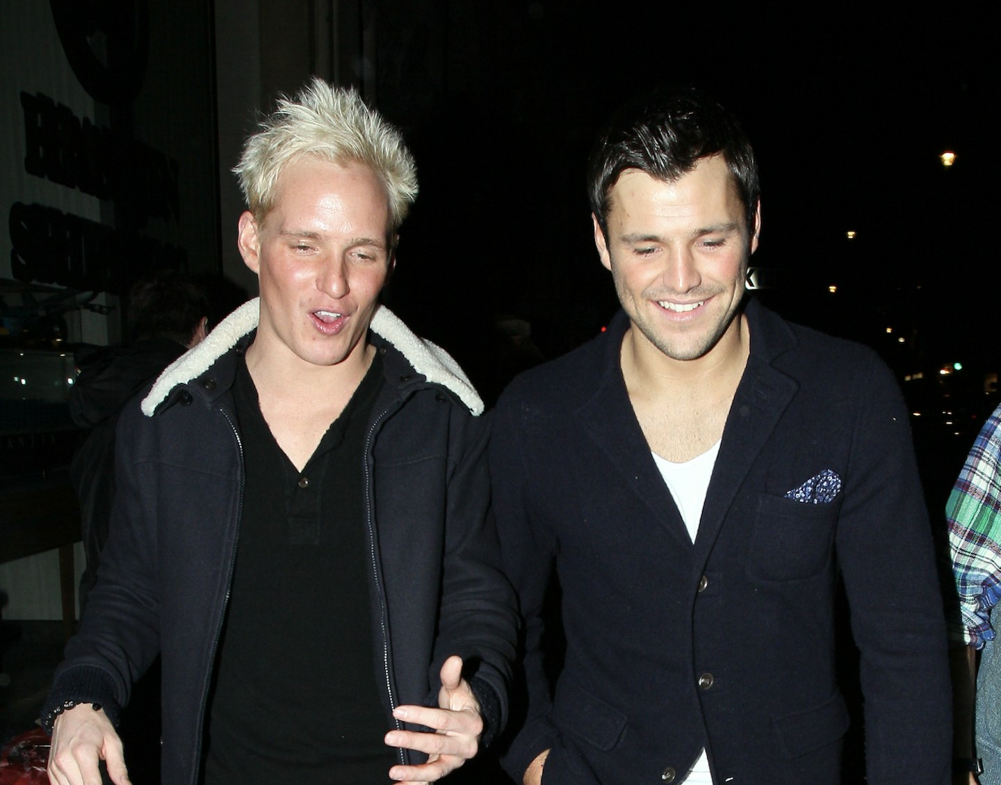 Jamie and Mark in 2012