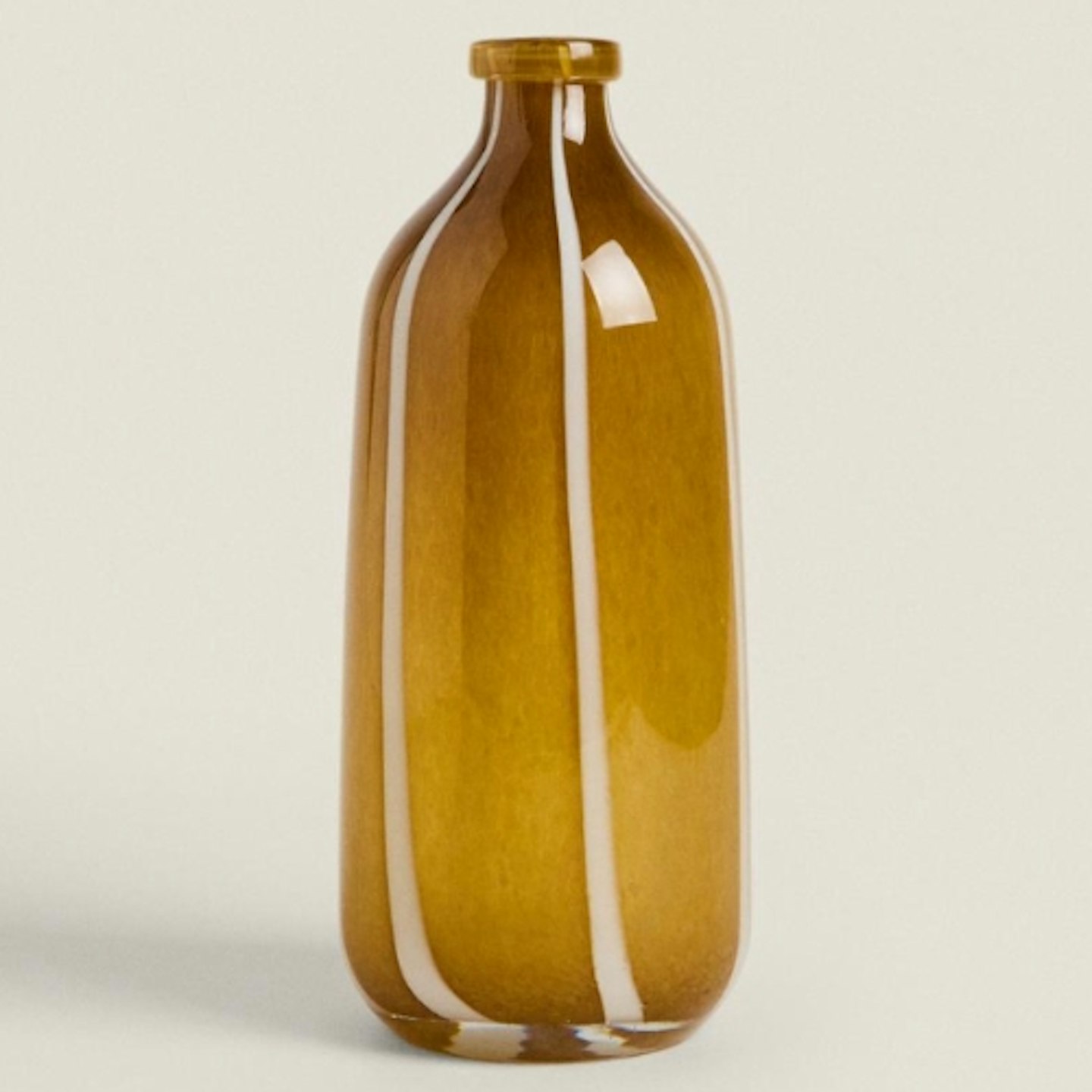 Zara Home Glass Vase With Lines