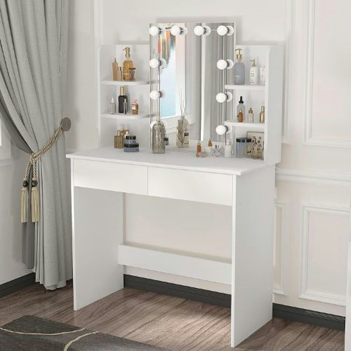 Dressing Table with LED Lights
