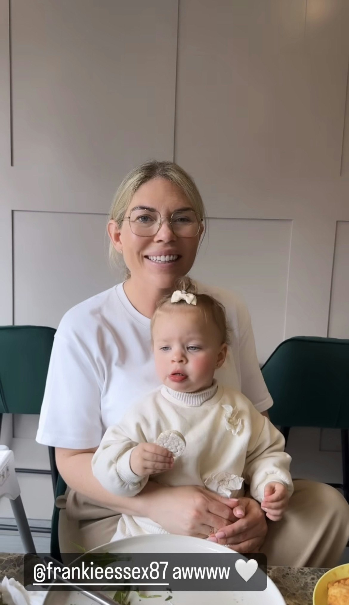 Frankie shared a snap of cousin Frankie Essex